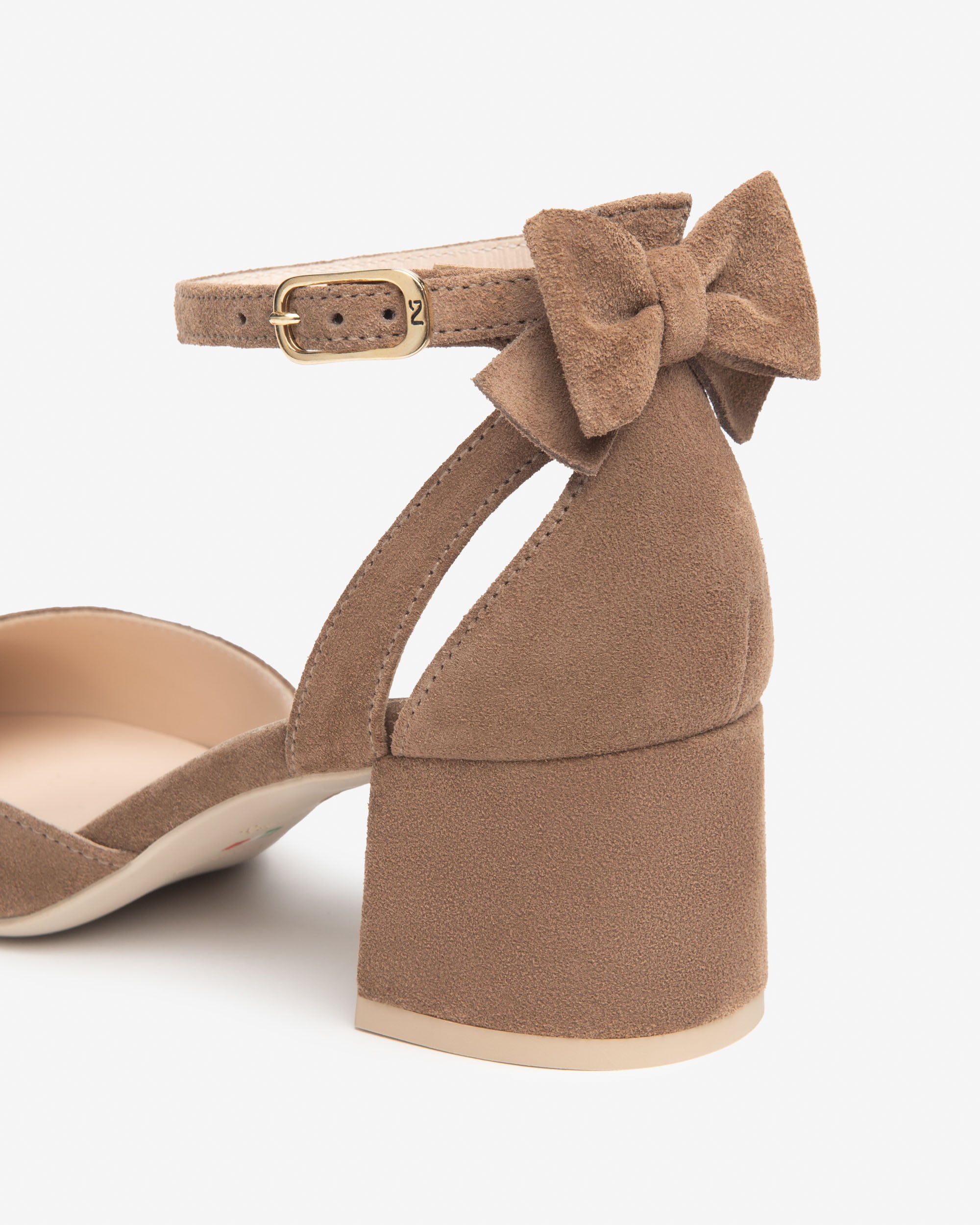 Женские замшевые туфли-лодочки