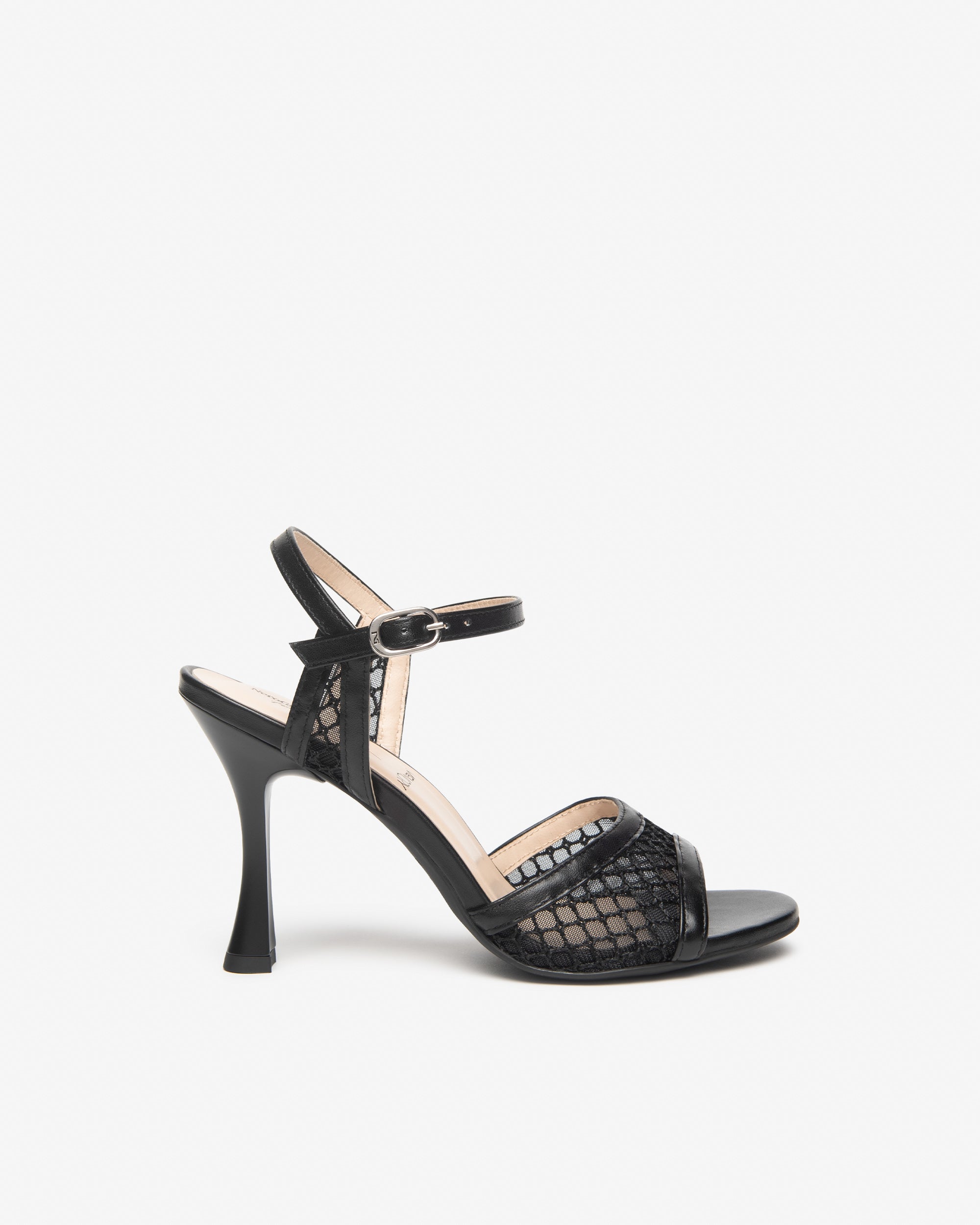 Sandali Donna in Pelle e Tela