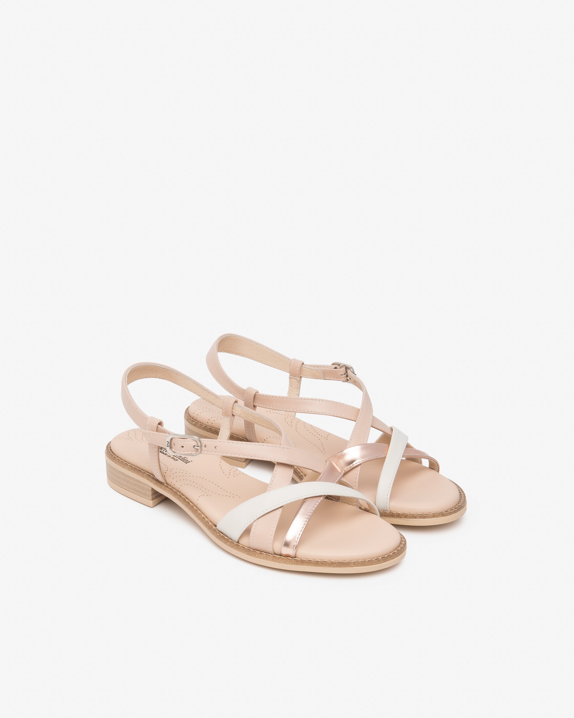 Women’s Leather and Technical Fabric Sandals