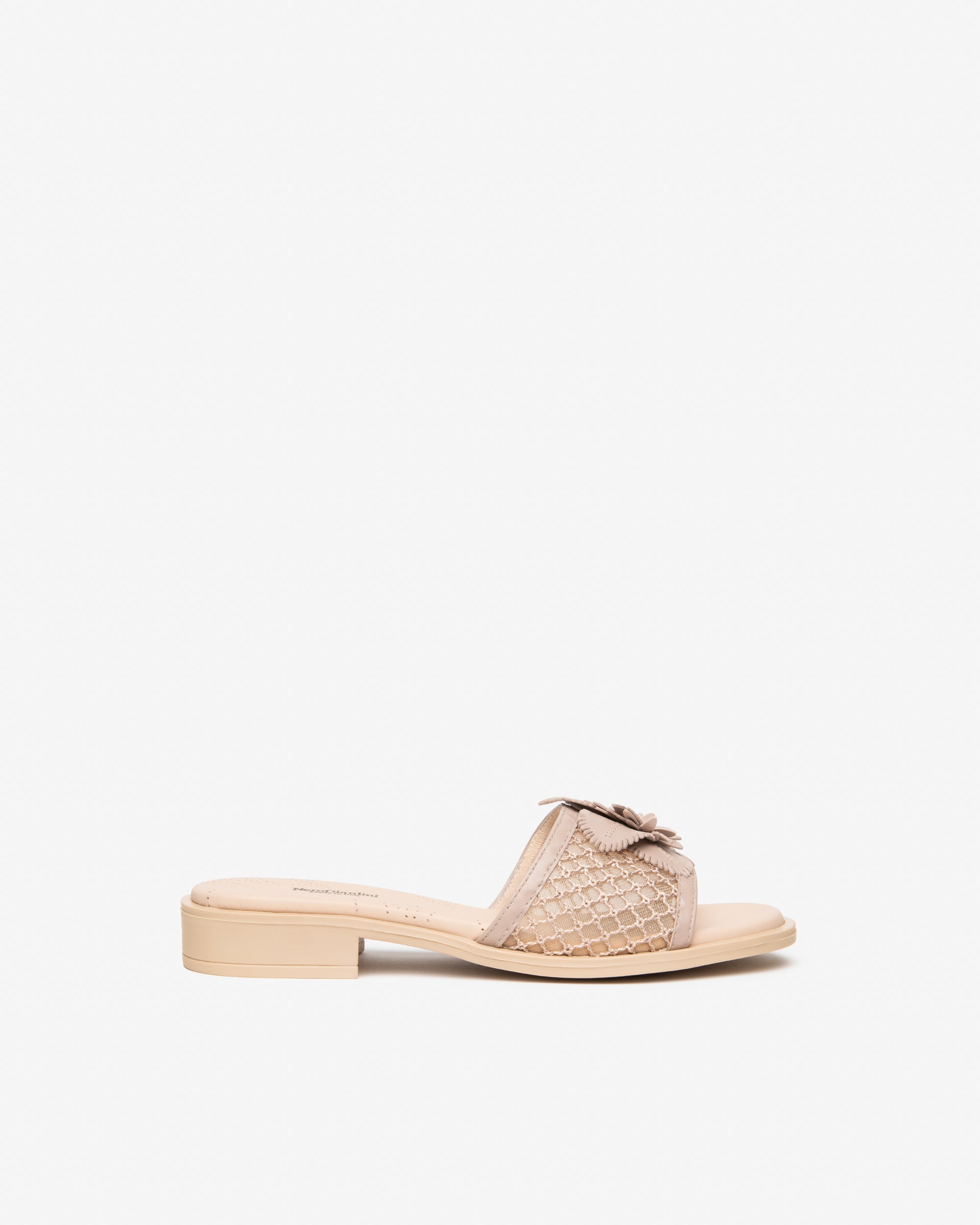 Open muiltjes Dames in Leder en Canvas