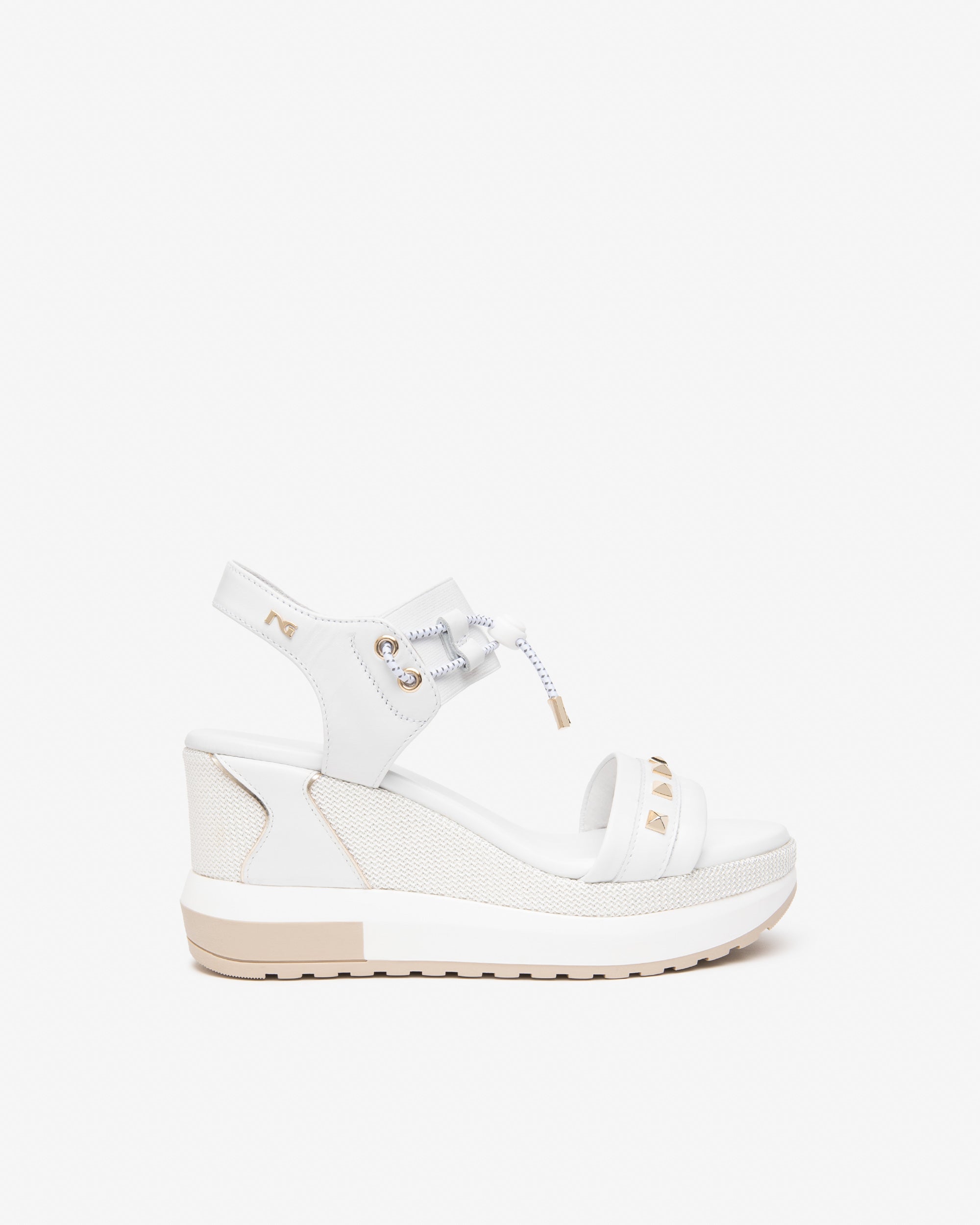 Sandalen Dames in Leder, Canvas en Technisch Materiaal