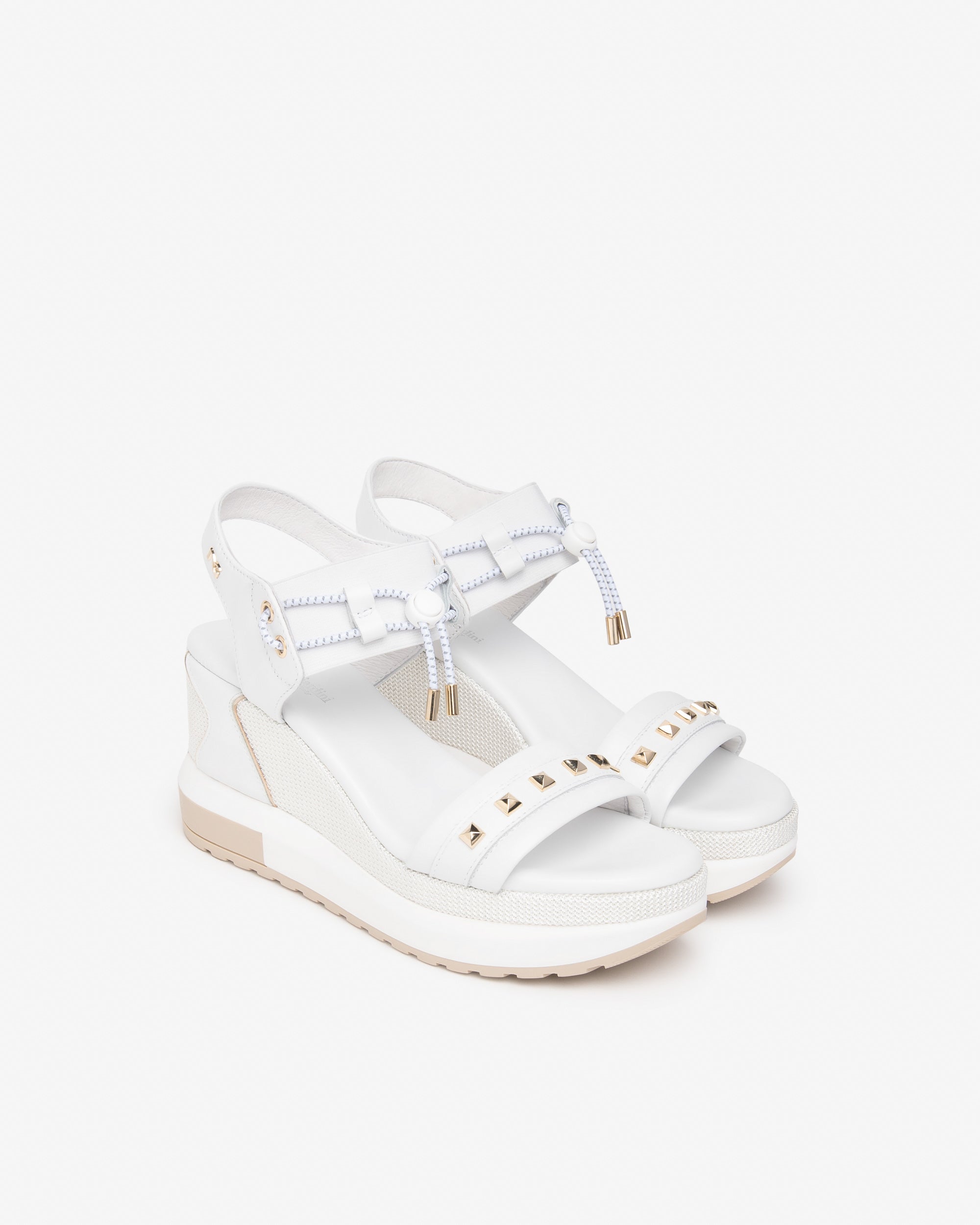 Sandalen Dames in Leder, Canvas en Technisch Materiaal
