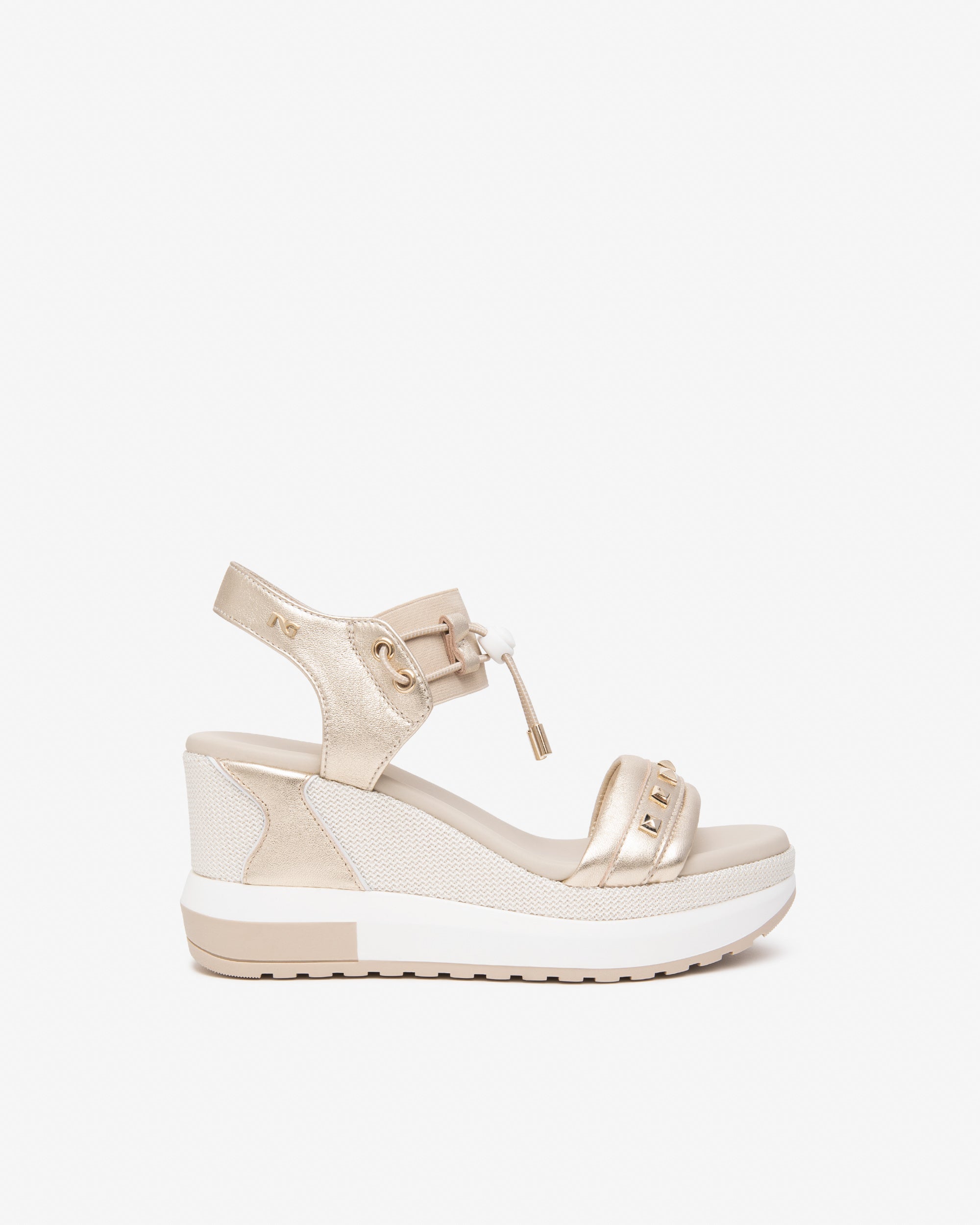 Sandalen Dames in Leder, Canvas en Technisch Materiaal