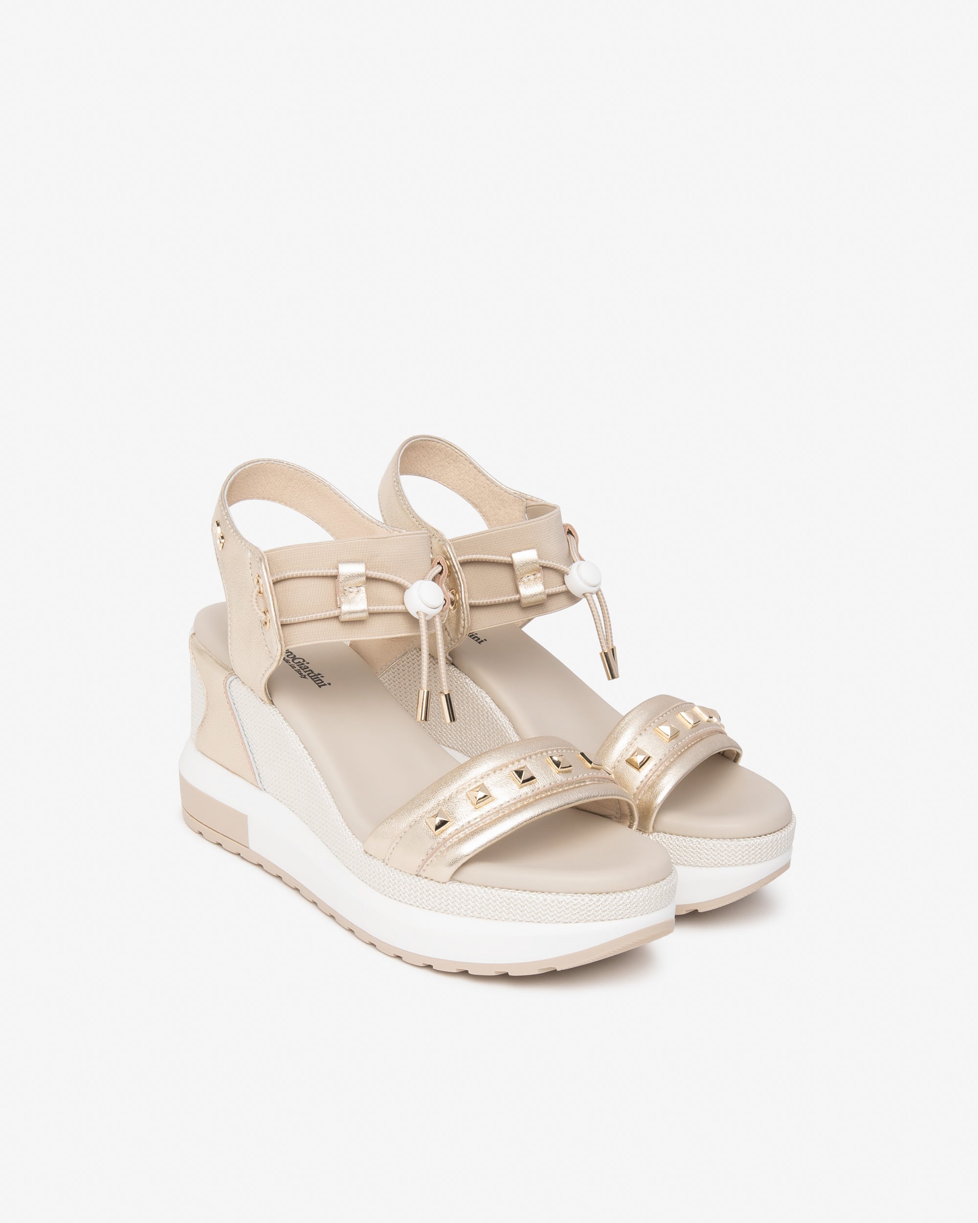 Sandalen Dames in Leder, Canvas en Technisch Materiaal