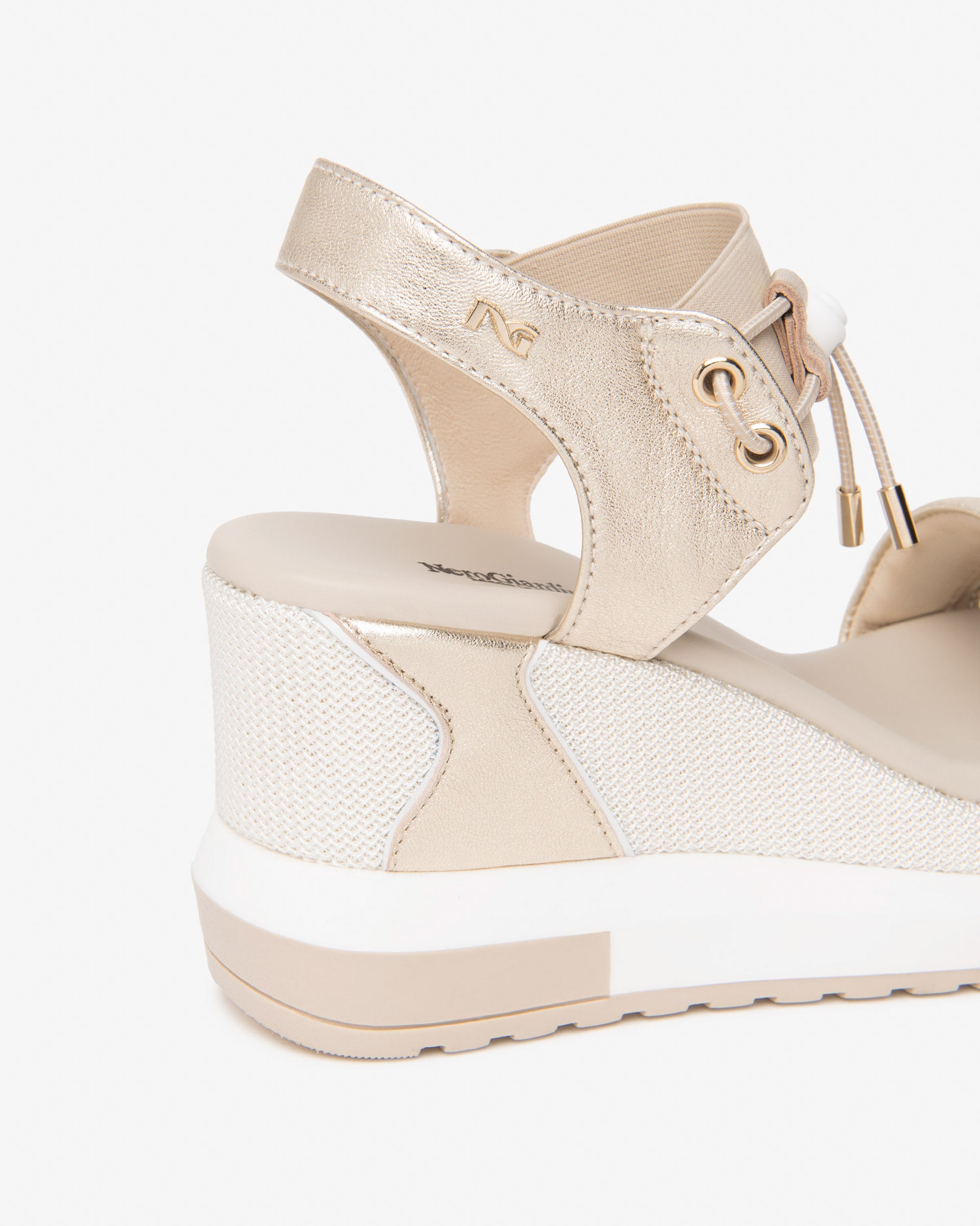 Sandalen Dames in Leder, Canvas en Technisch Materiaal