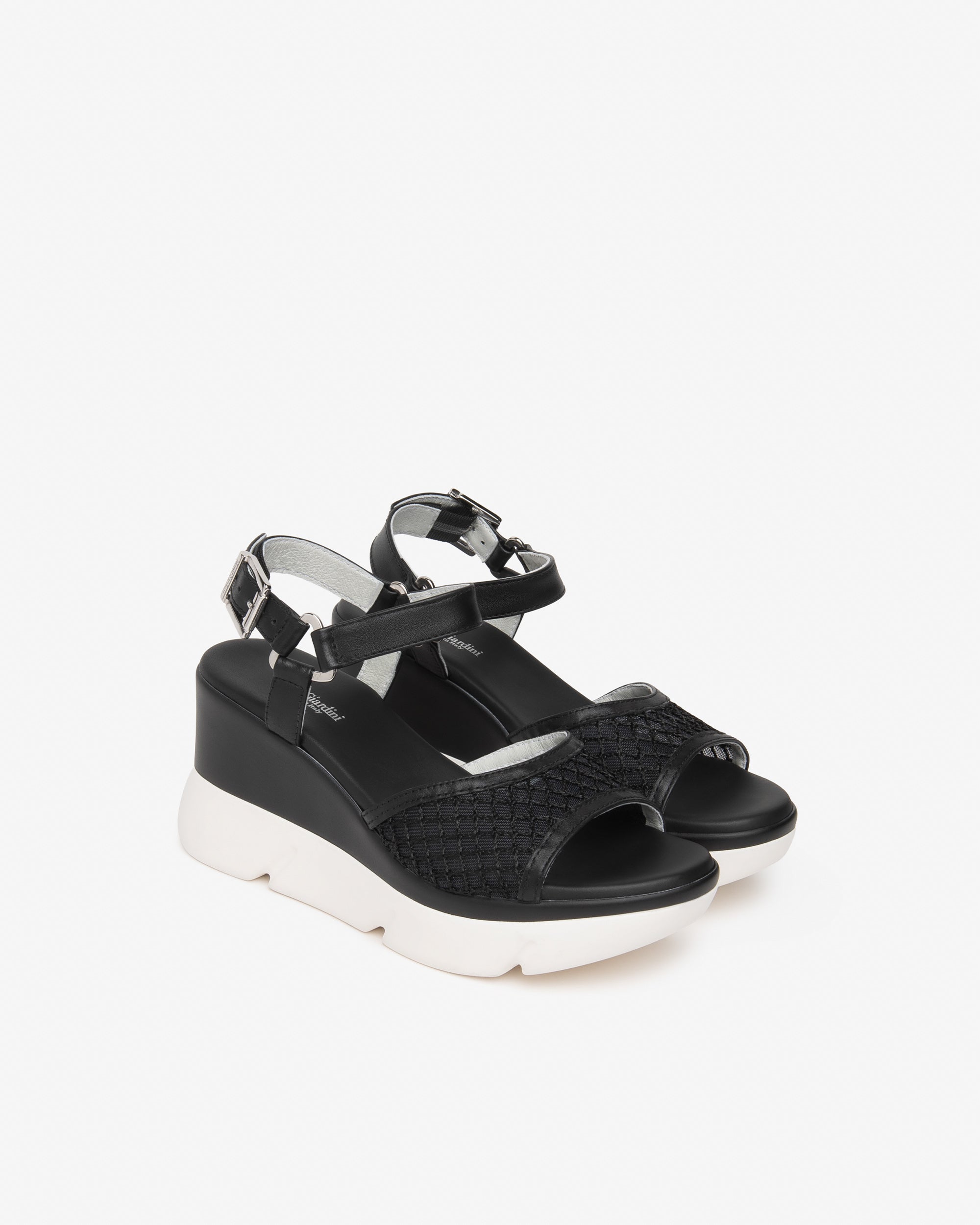 Women’s Leather and Canvas Sandals