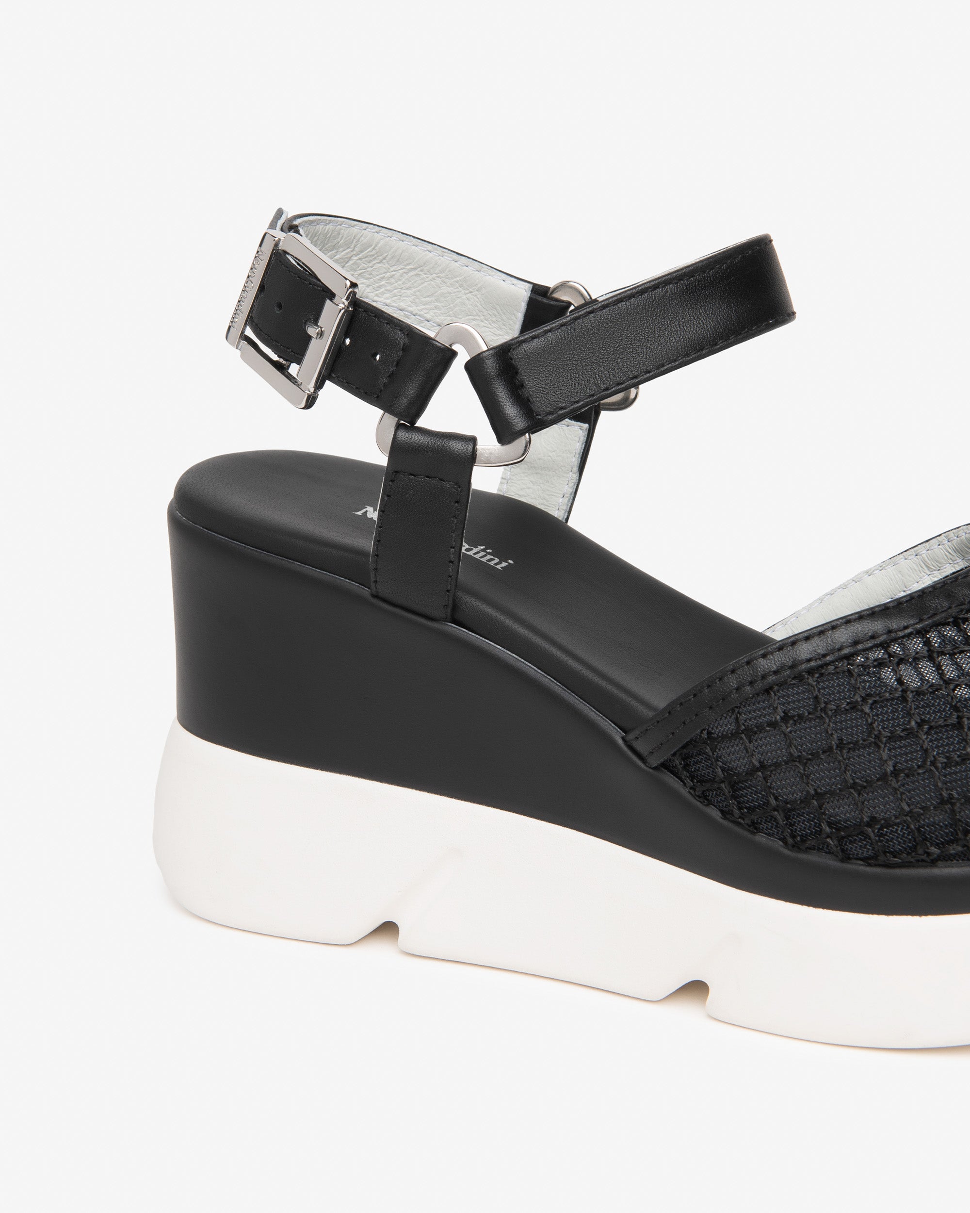 Women’s Leather and Canvas Sandals