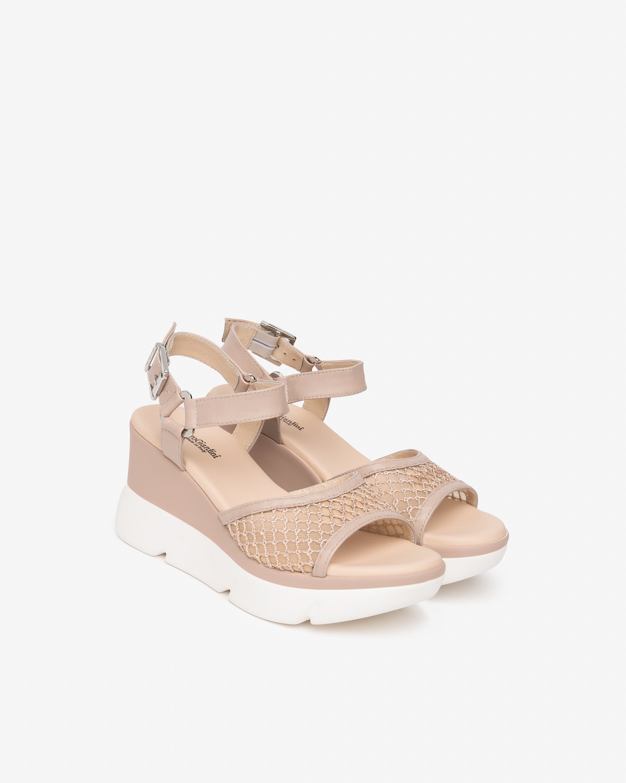 Women’s Leather and Canvas Sandals