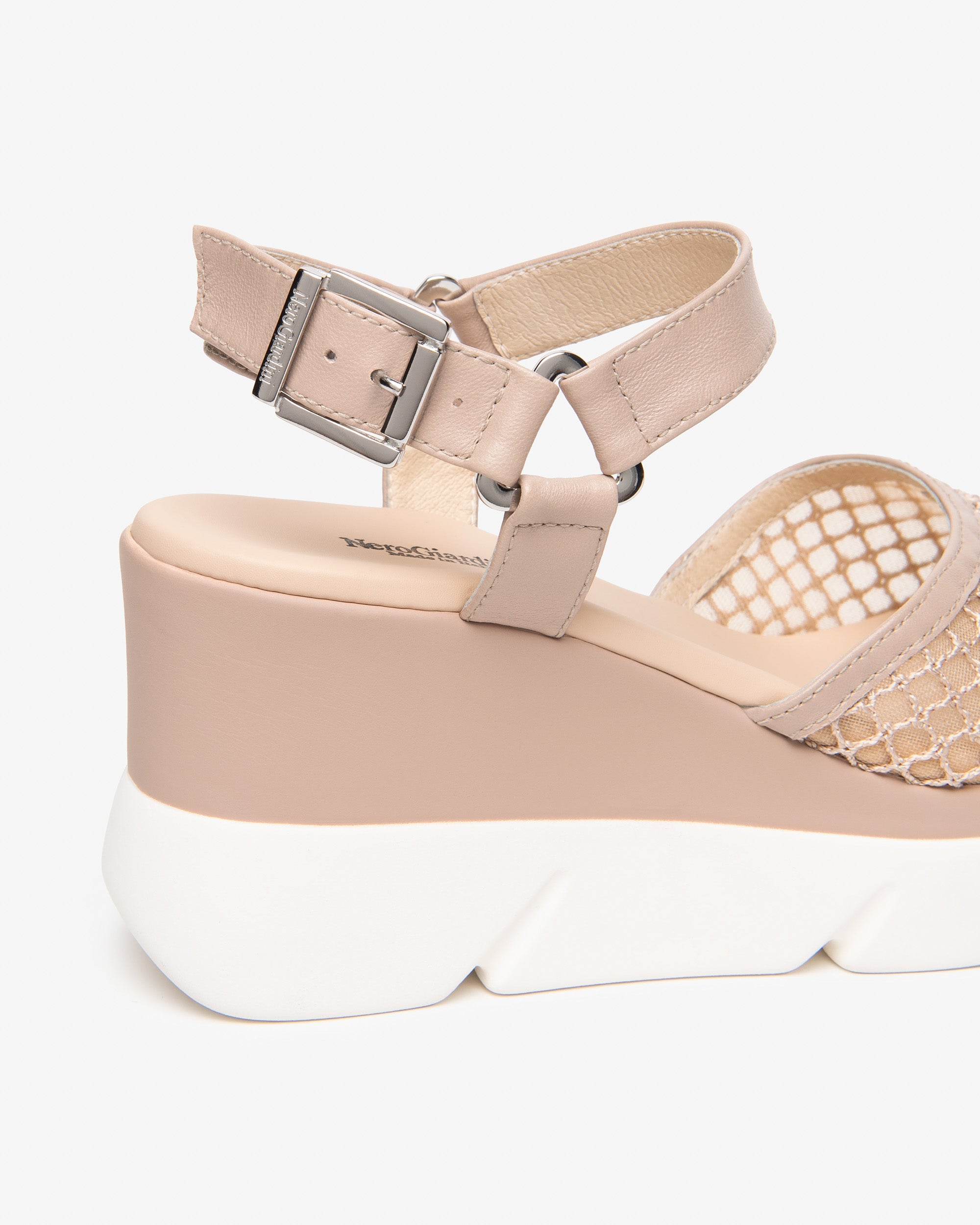 Women’s Leather and Canvas Sandals