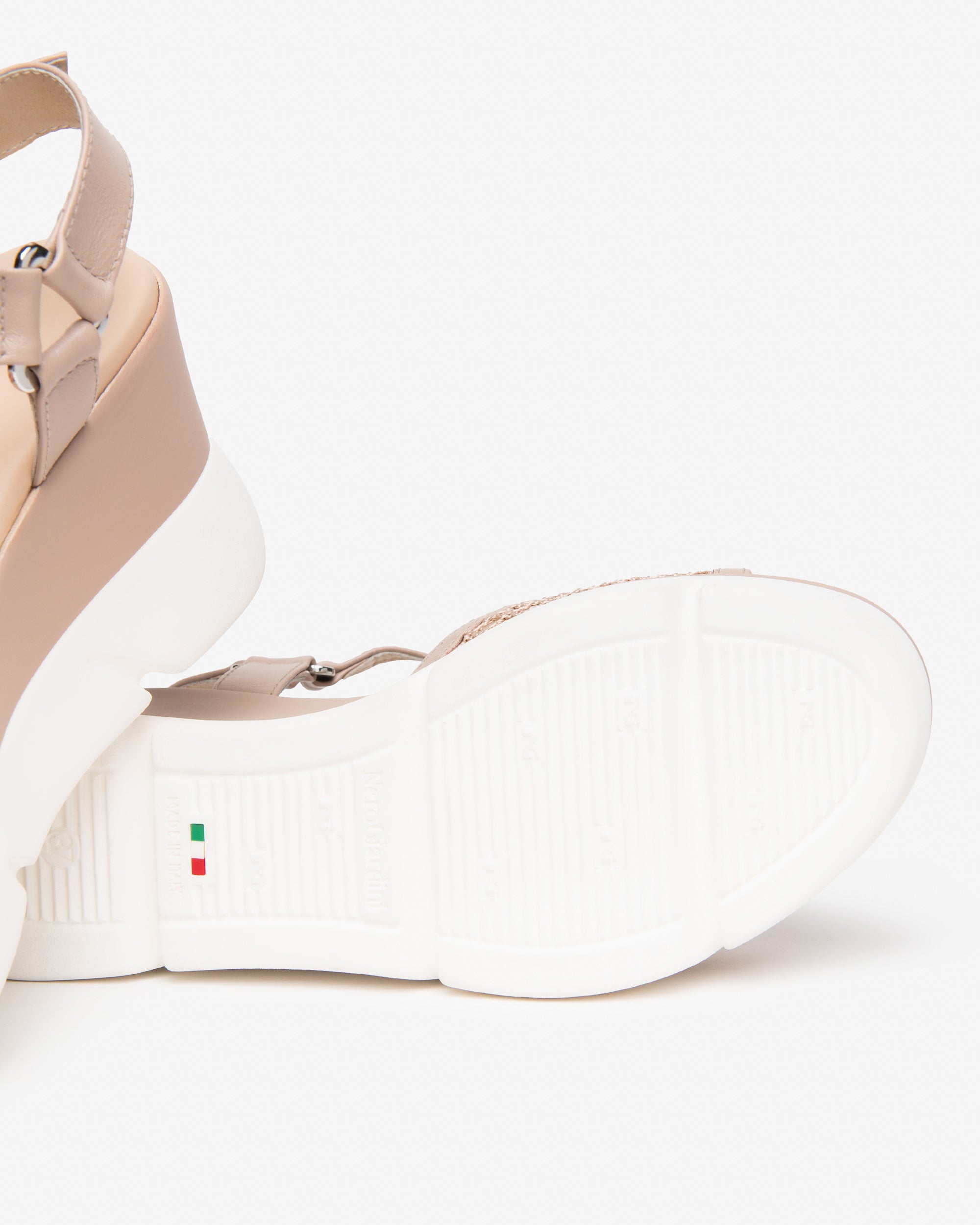 Women’s Leather and Canvas Sandals