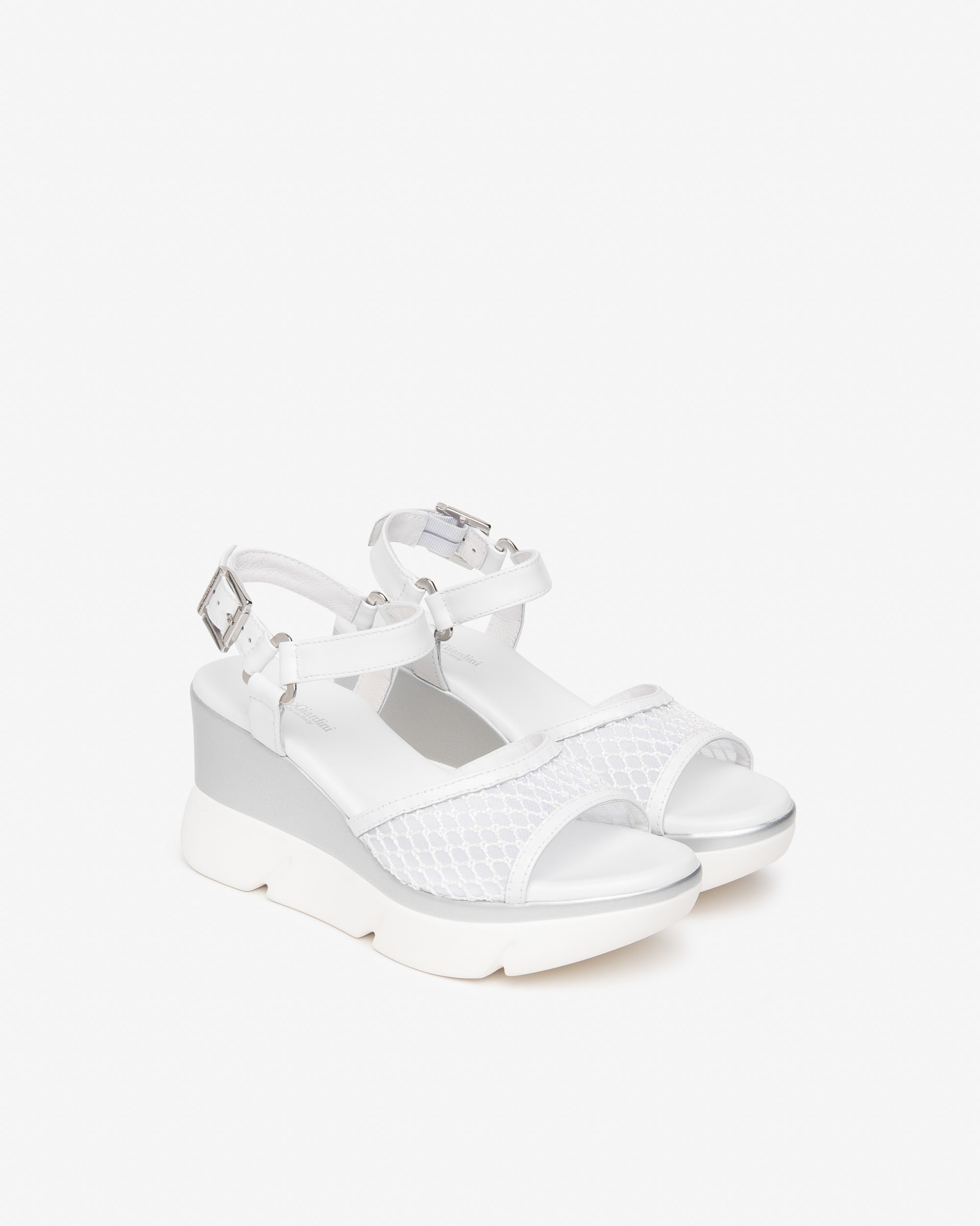 Sandales Femme en Cuir et Toile