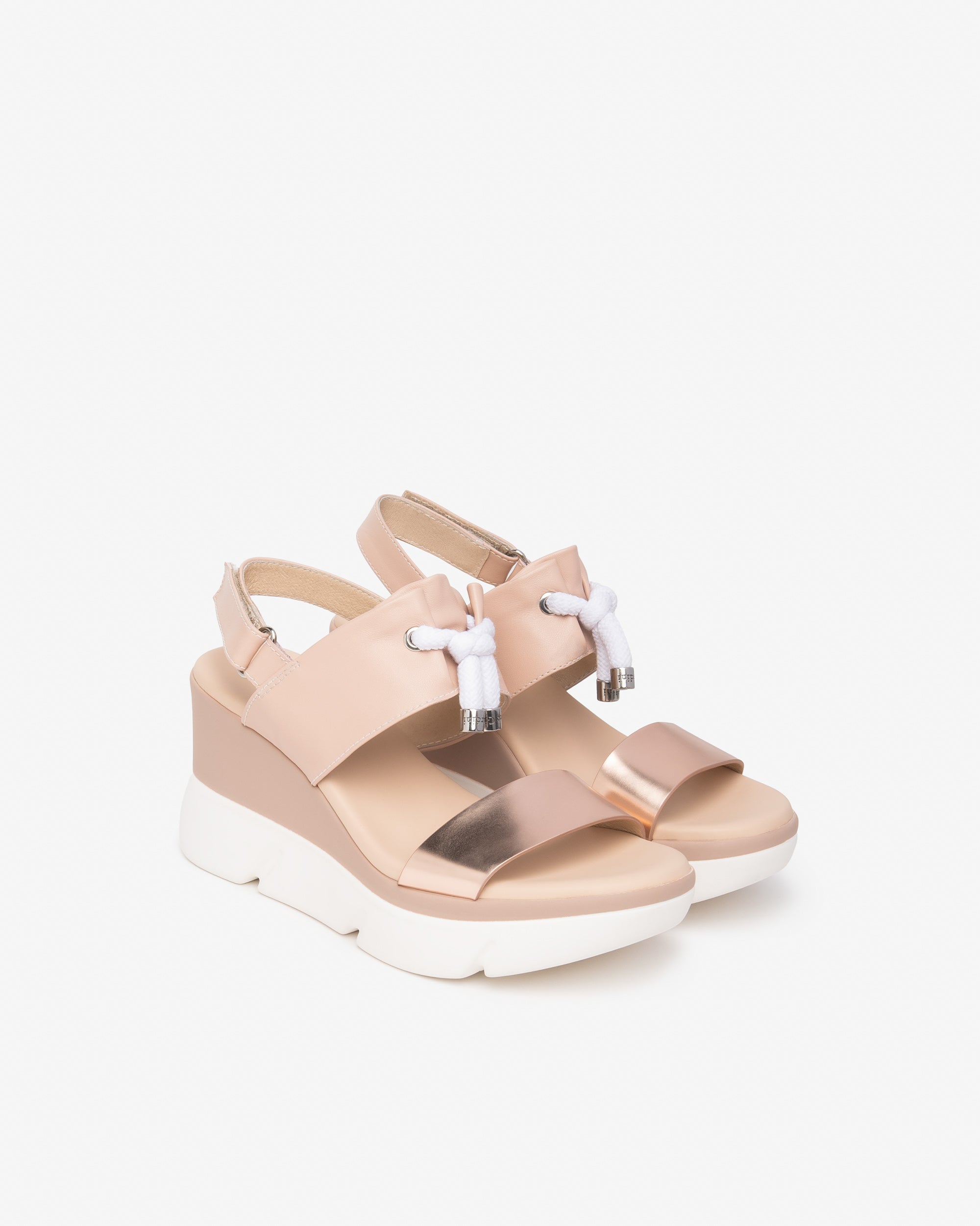 Women’s Leather and Technical Fabric Sandals