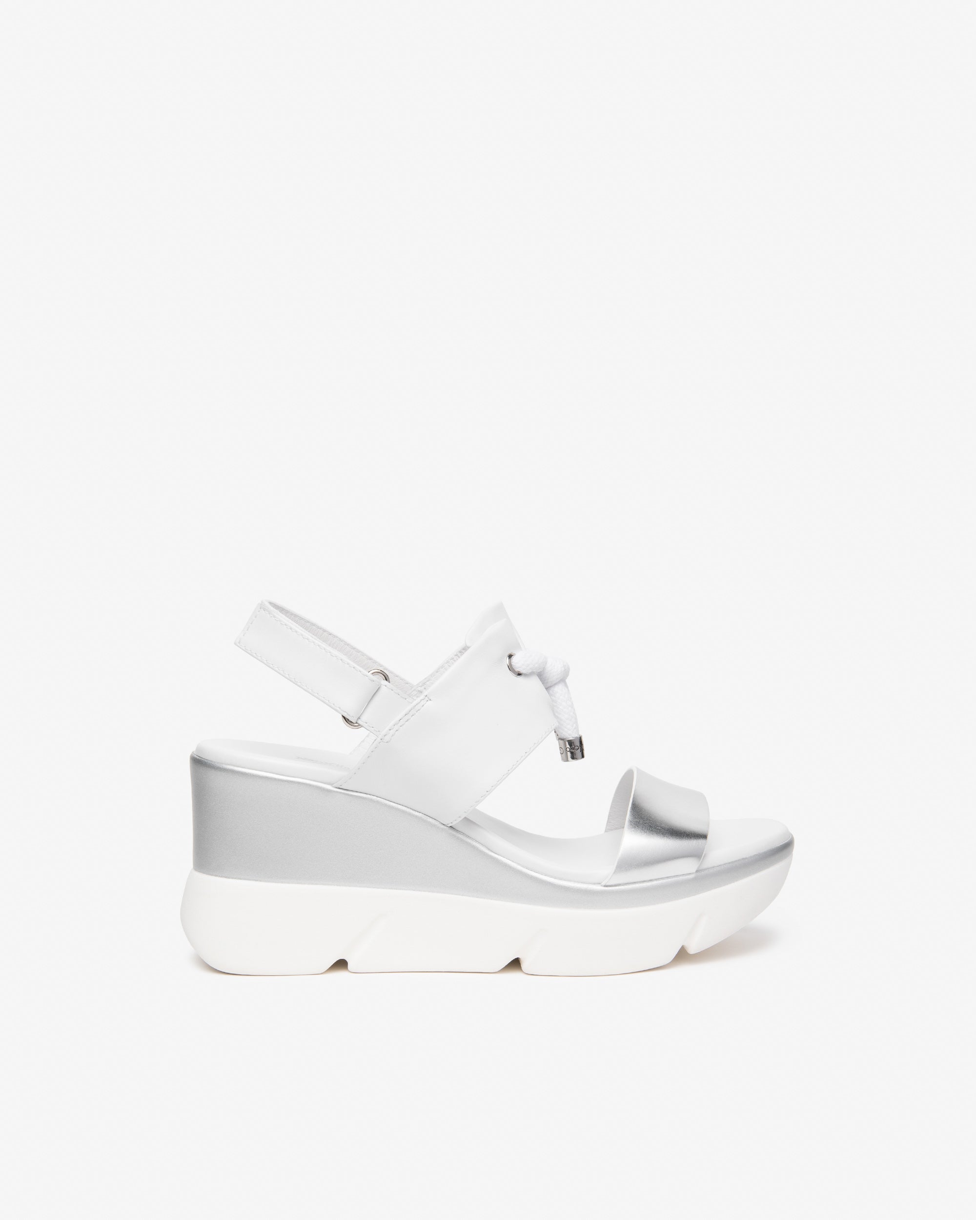 Women’s Leather and Technical Fabric Sandals
