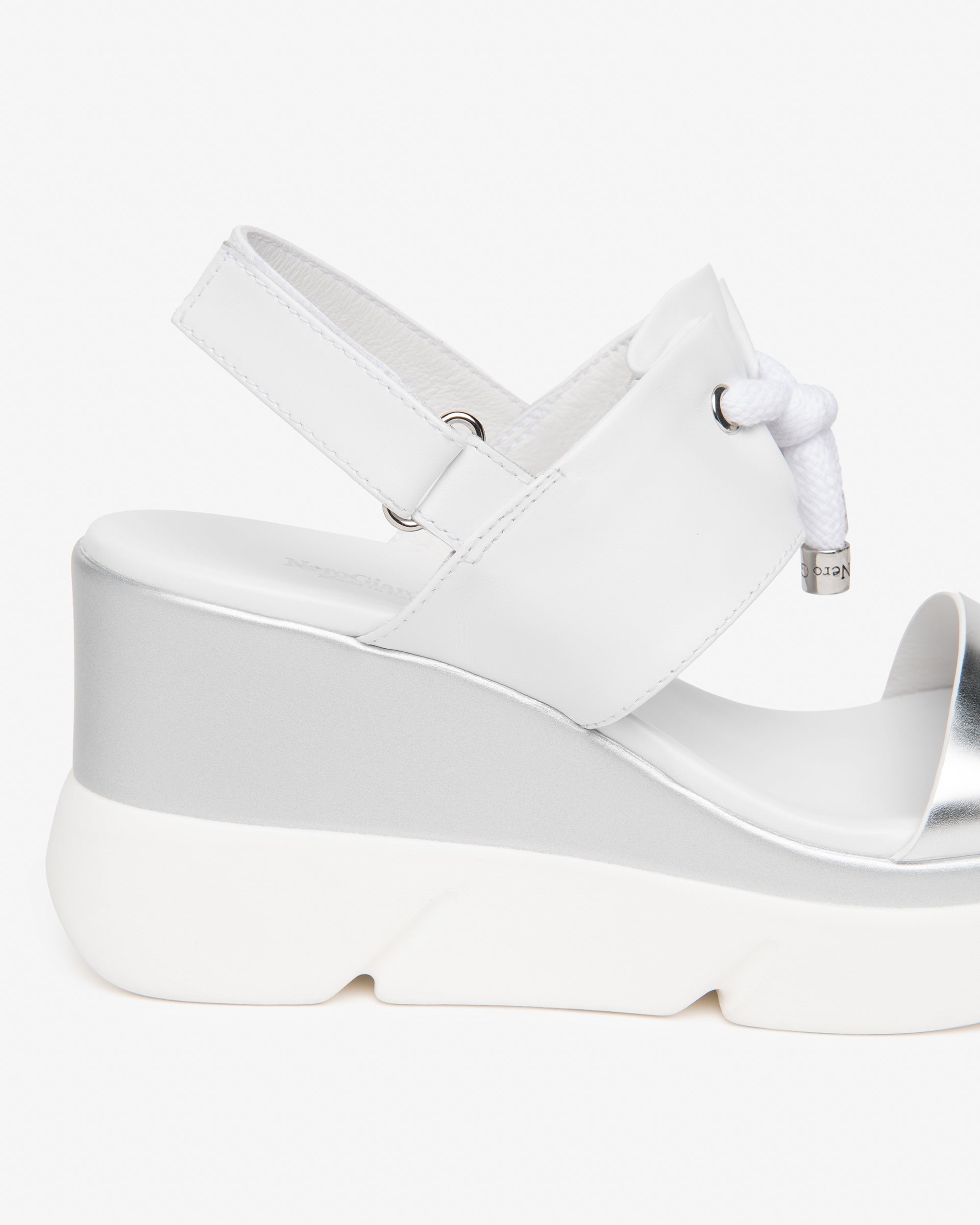 Women’s Leather and Technical Fabric Sandals