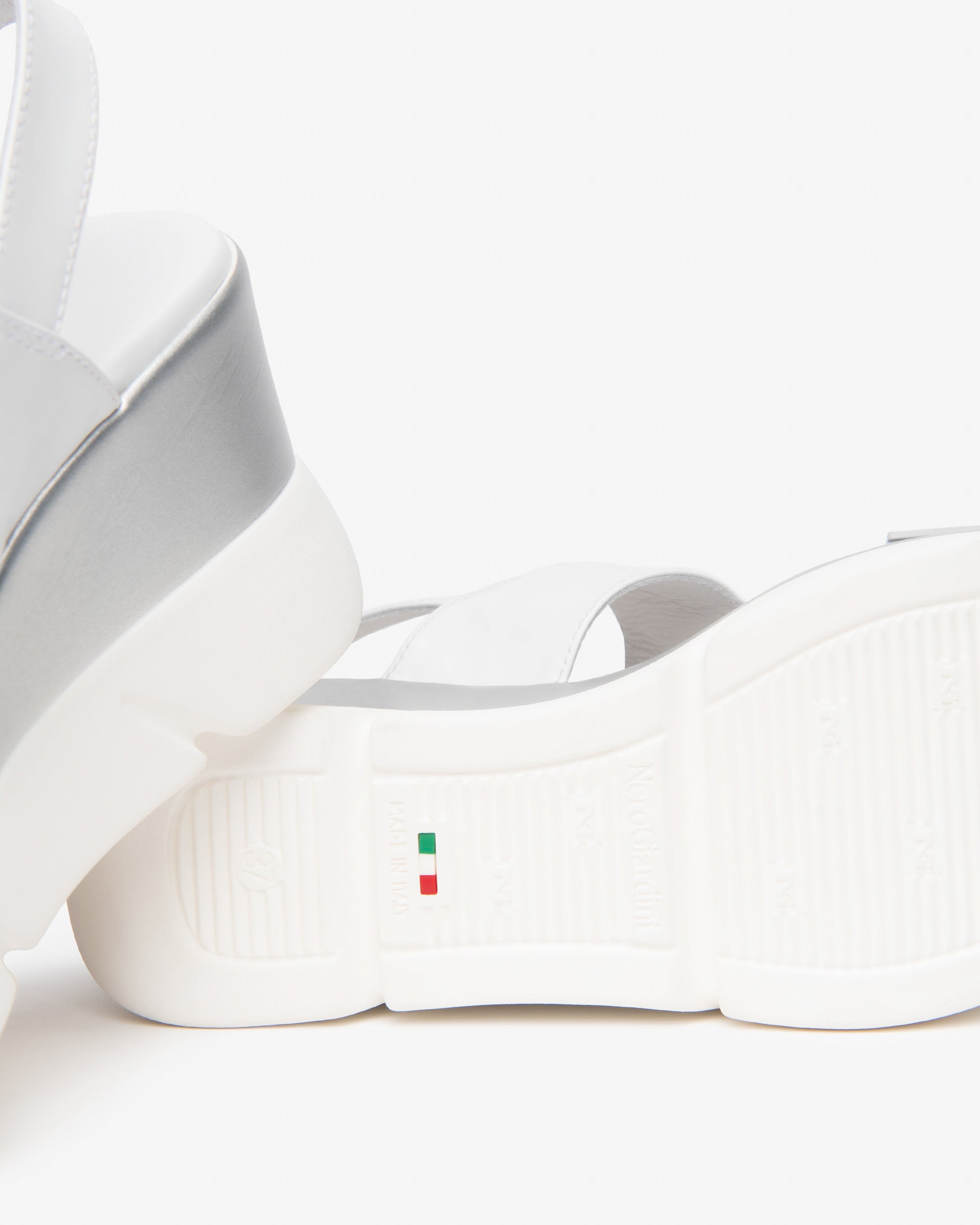Women’s Leather and Technical Fabric Sandals