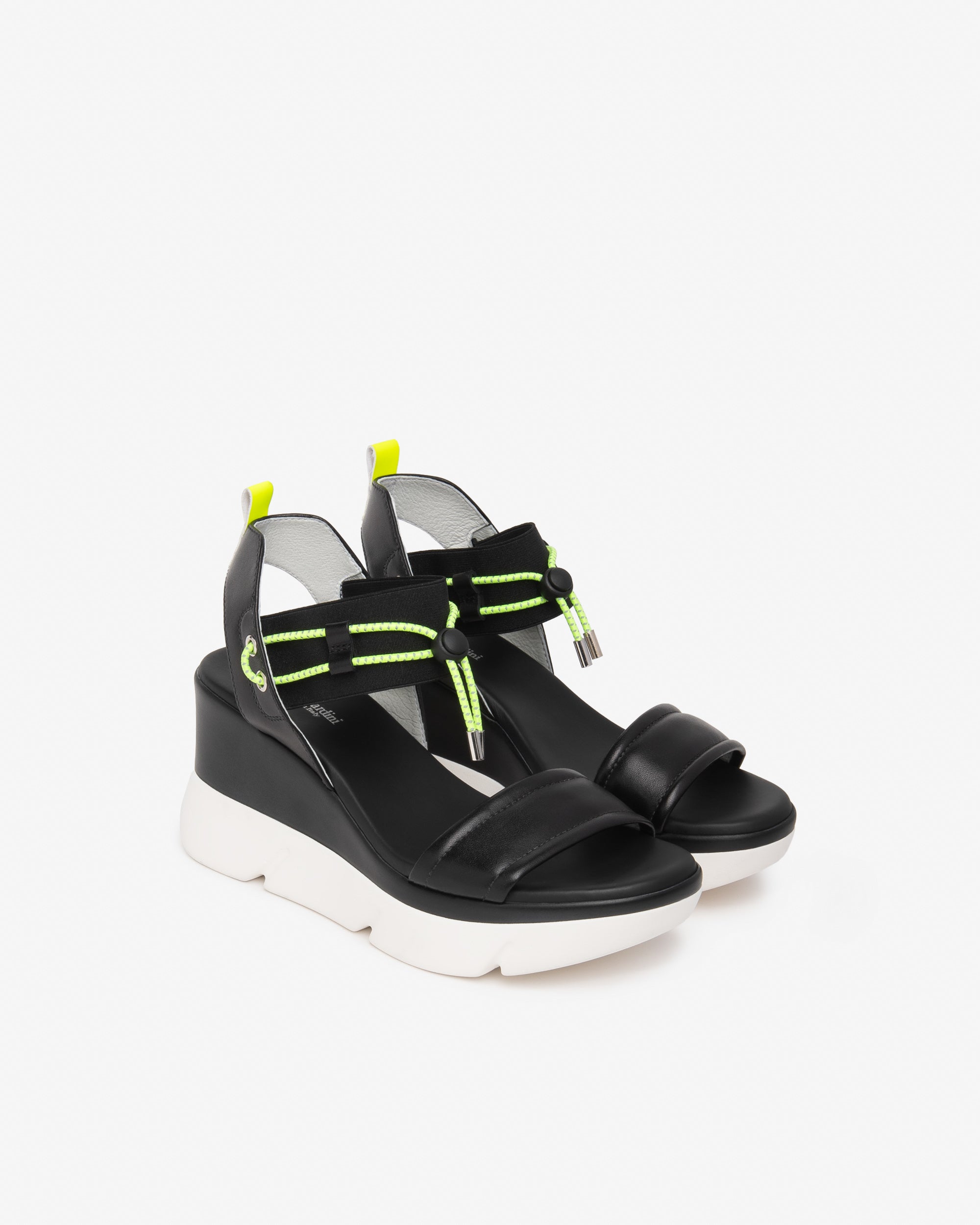Sandalen Dames in Leder en Technisch Materiaal