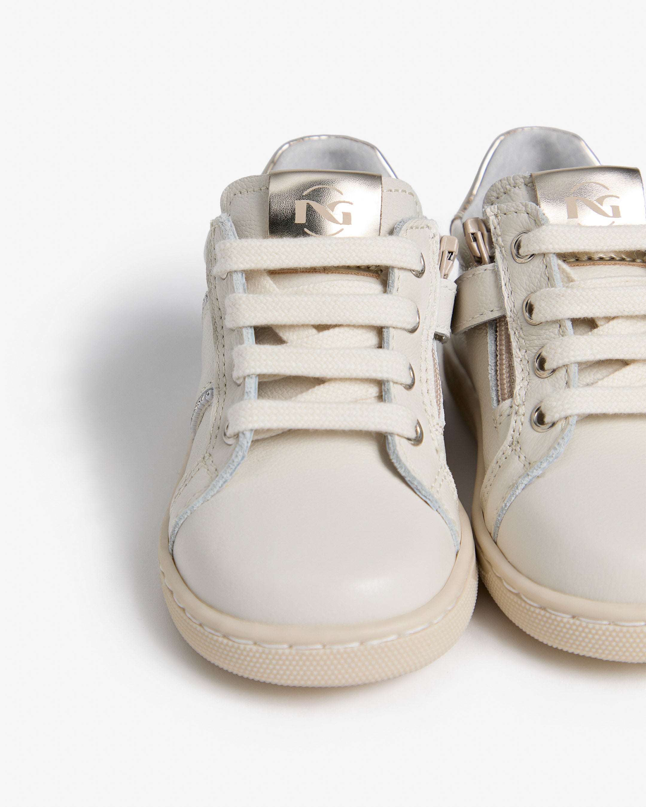 Junior Leather Sneakers for Girls