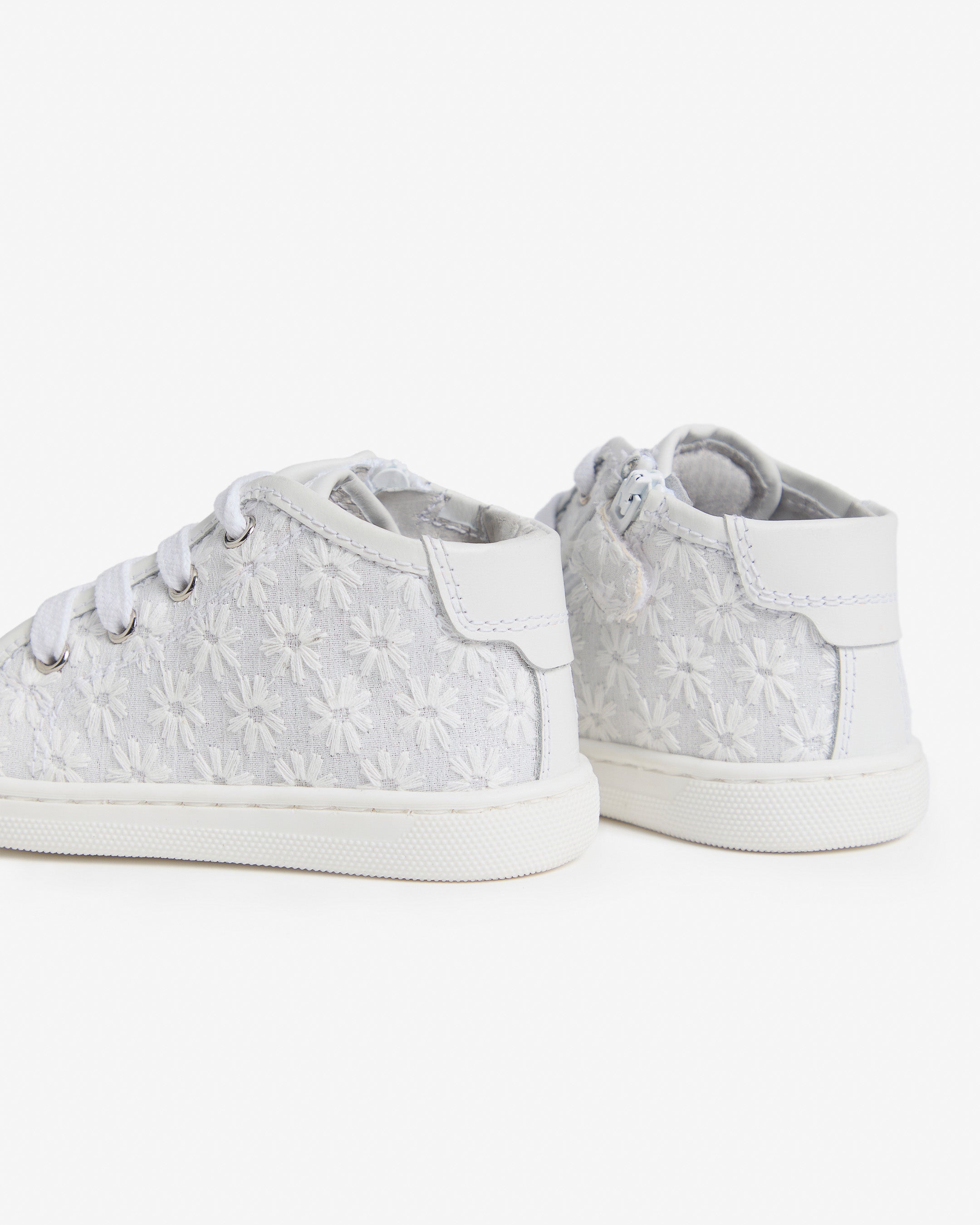 Sneakers Junior voor Meisje in Textiel, Leder en Technisch Materiaal