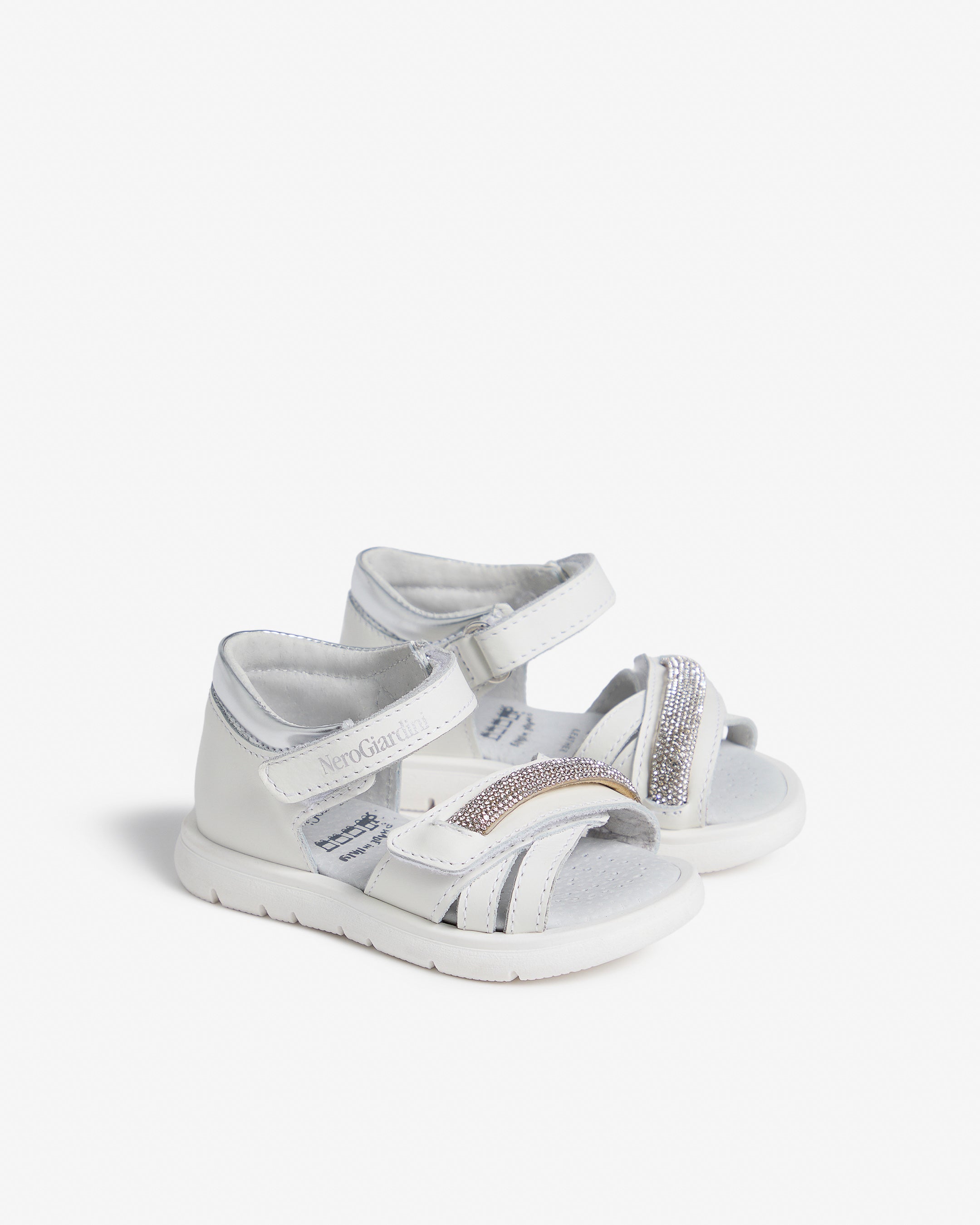 Sandali Junior da Bambina in Pelle e Materiale Tecnico