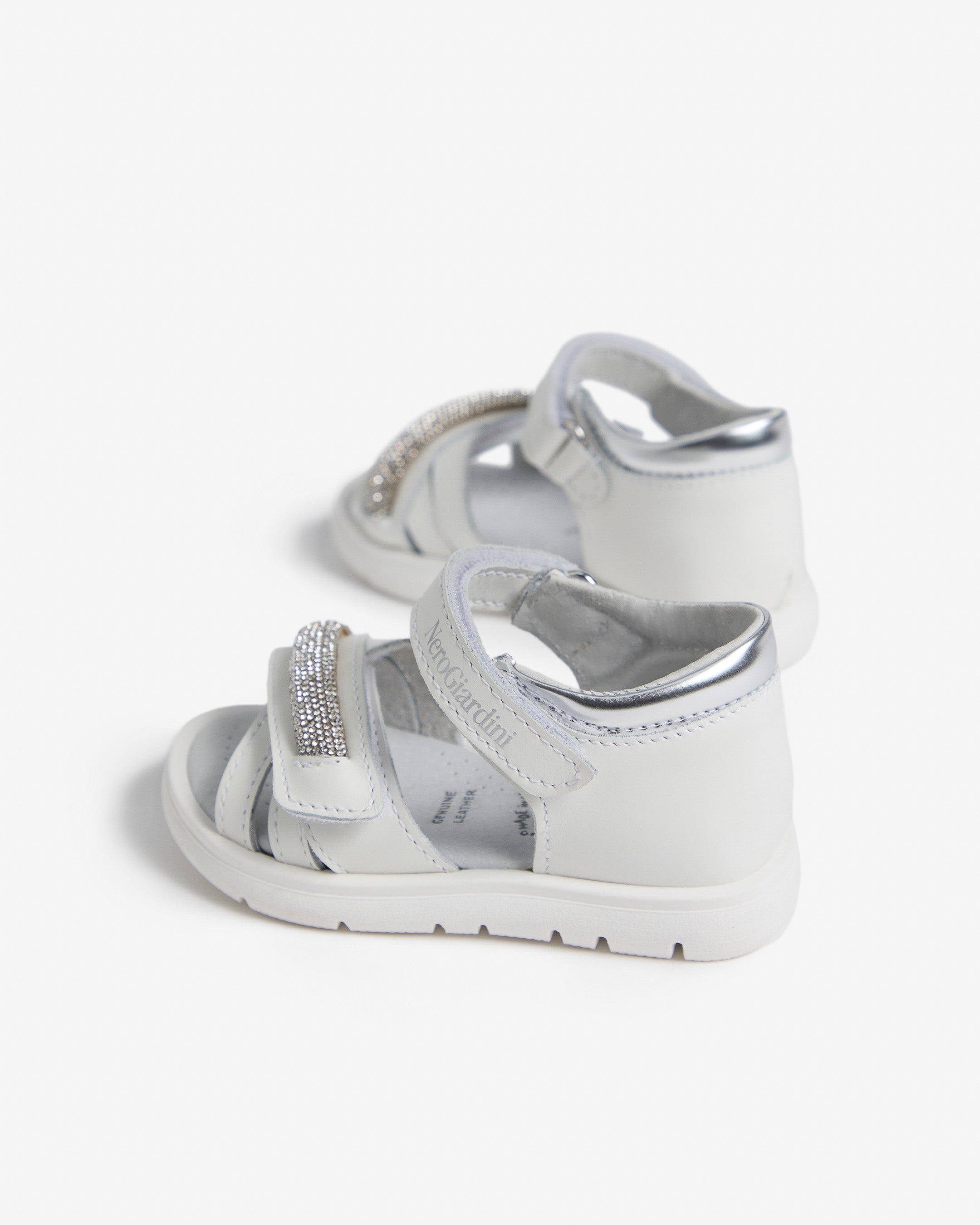 Sandali Junior da Bambina in Pelle e Materiale Tecnico