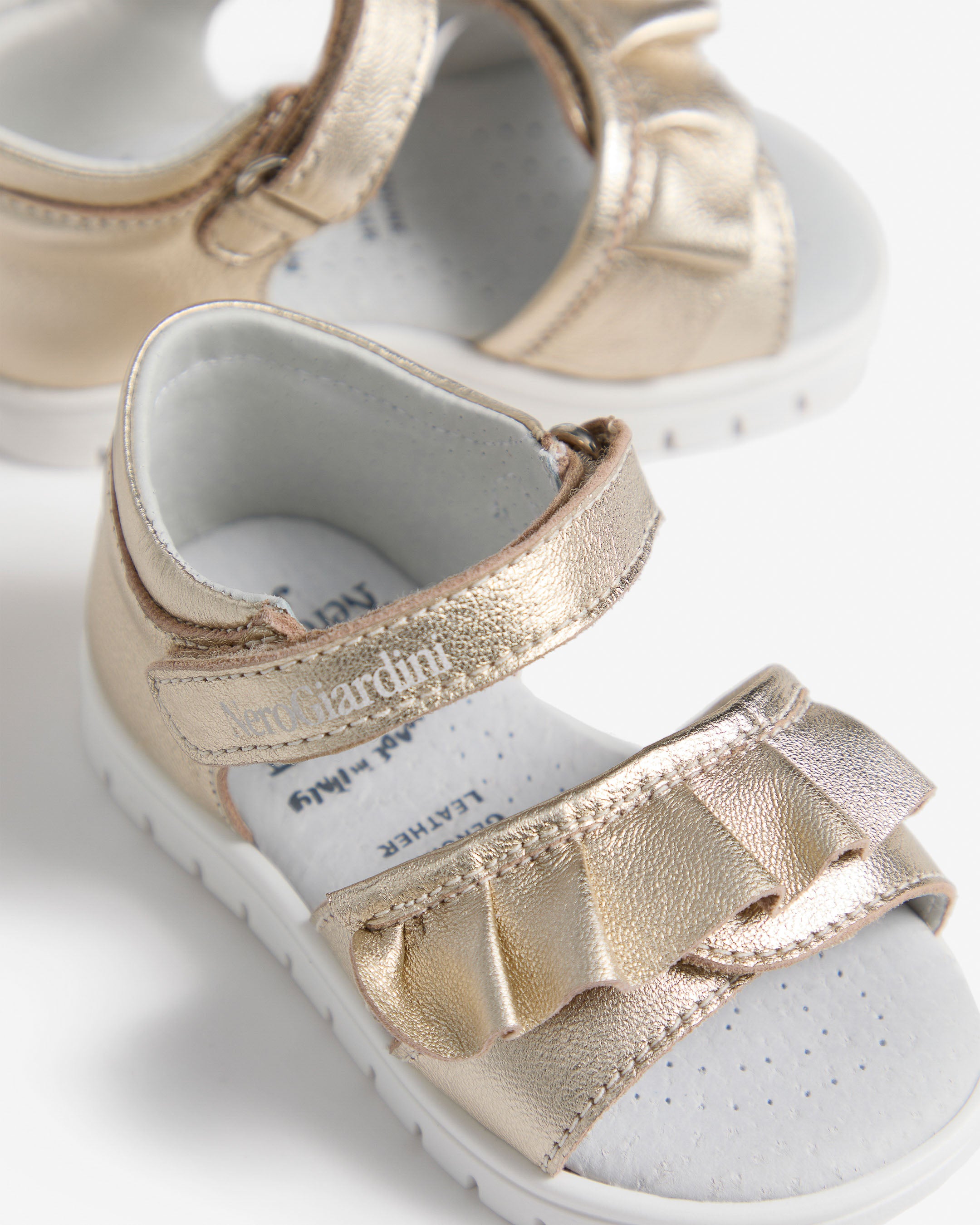 Sandalen Junior voor Meisje in Leder