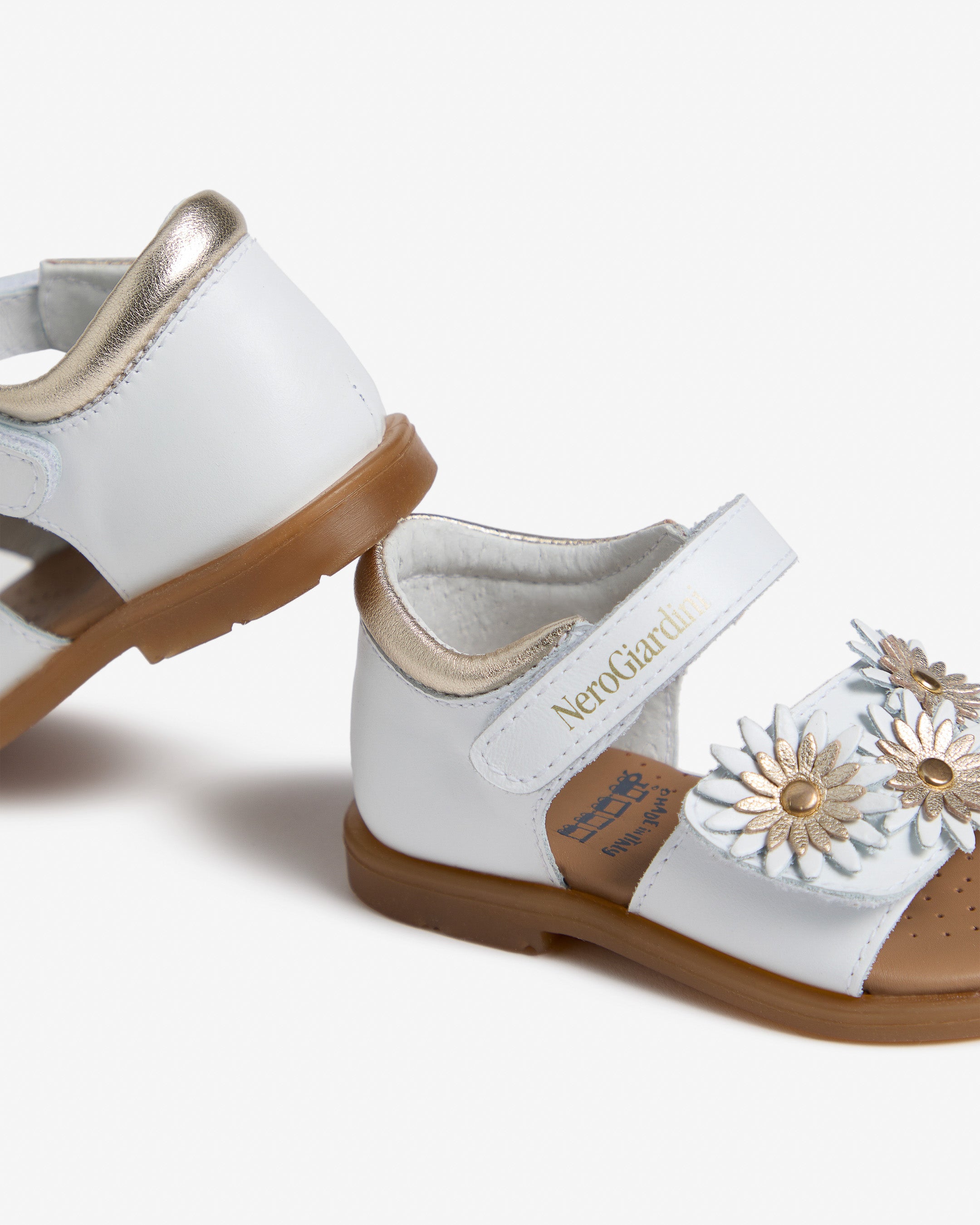 Sandalen Junior voor Meisje in Leder