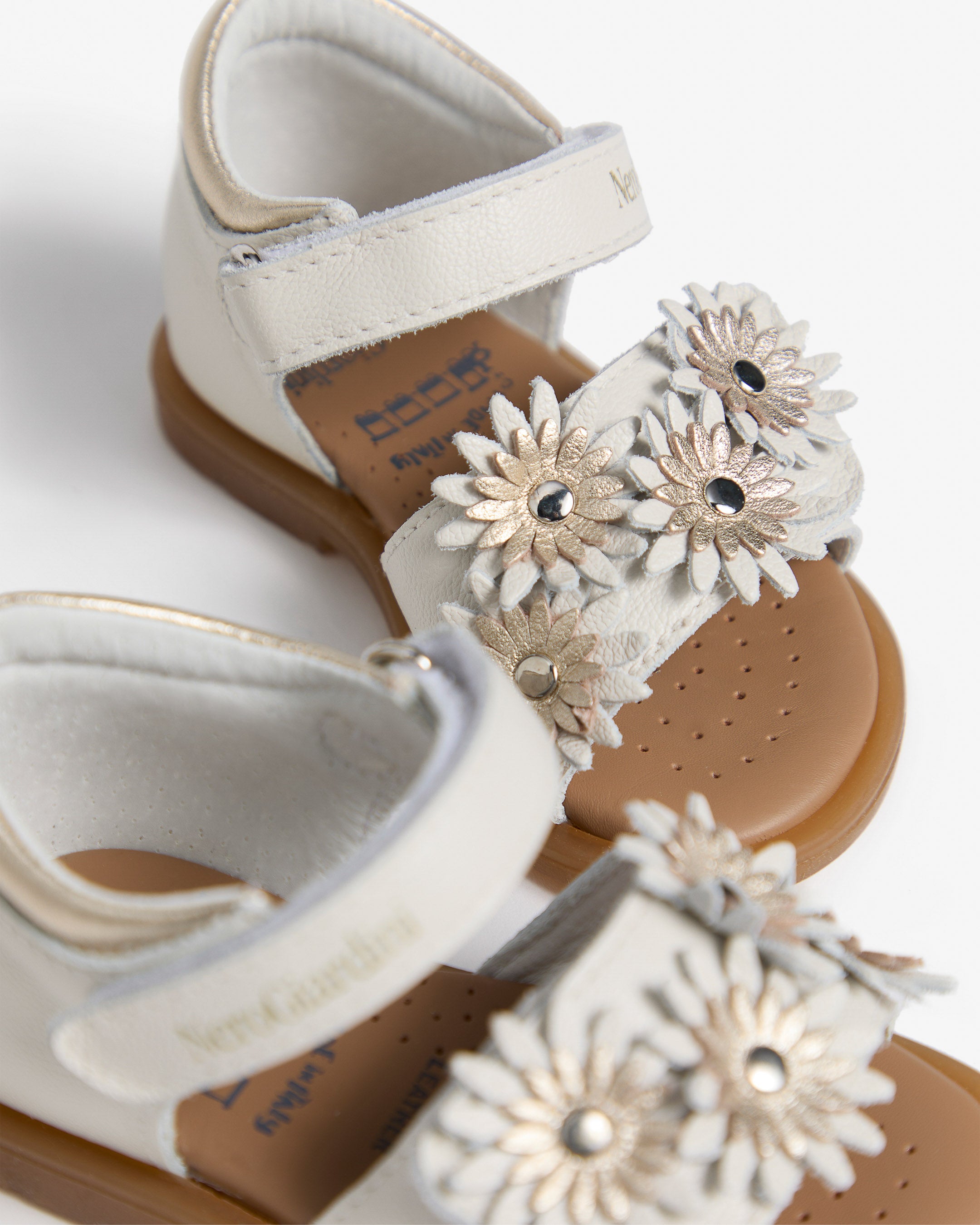 Sandalen Junior voor Meisje in Leder