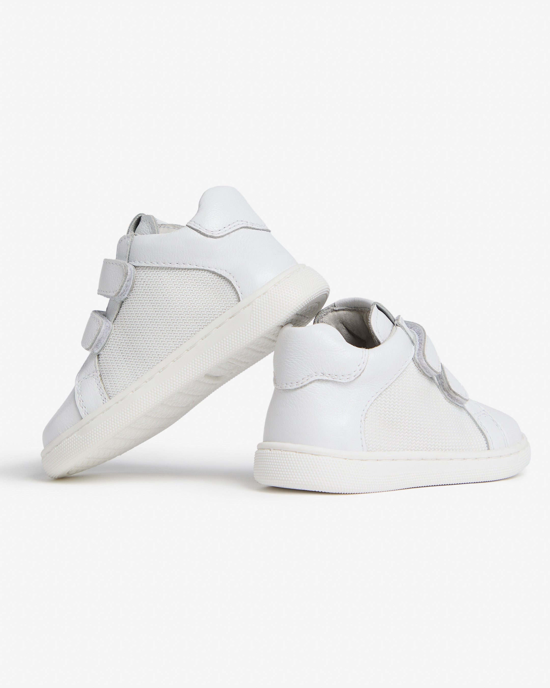 Sneakers für Junior / Jungen aus technischem Material und Leder