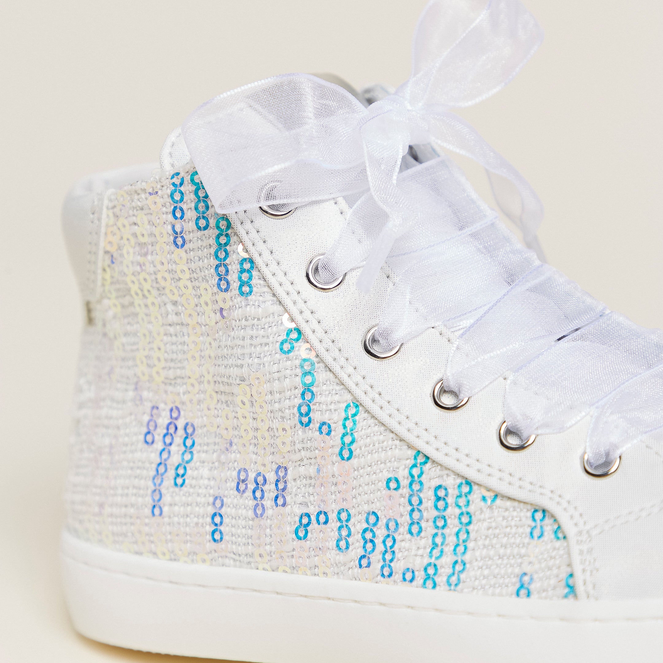 Sneakers Junior voor Meisje in Textiel en Technisch Materiaal