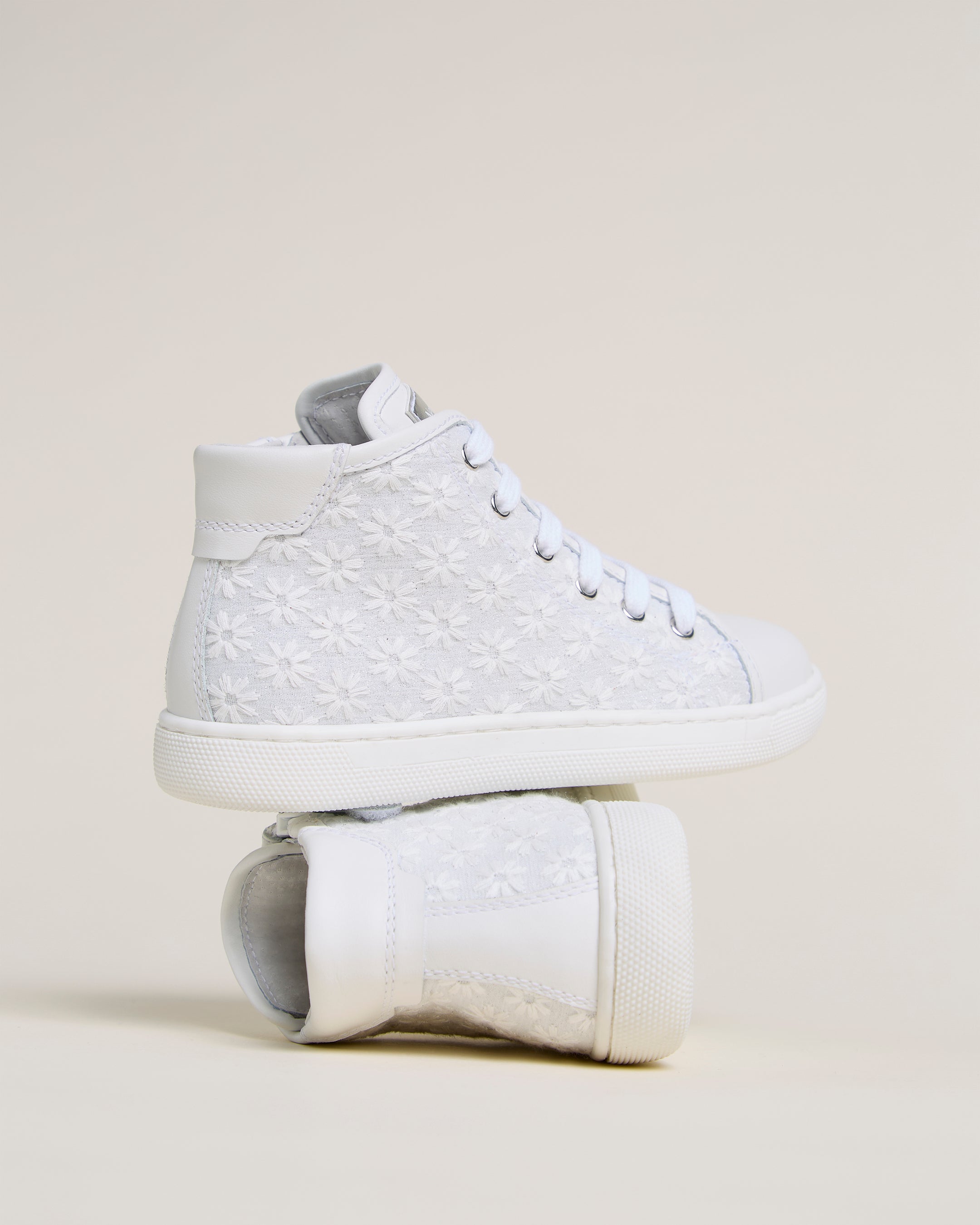 Sneakers Junior voor Meisje in Textiel en Technisch Materiaal