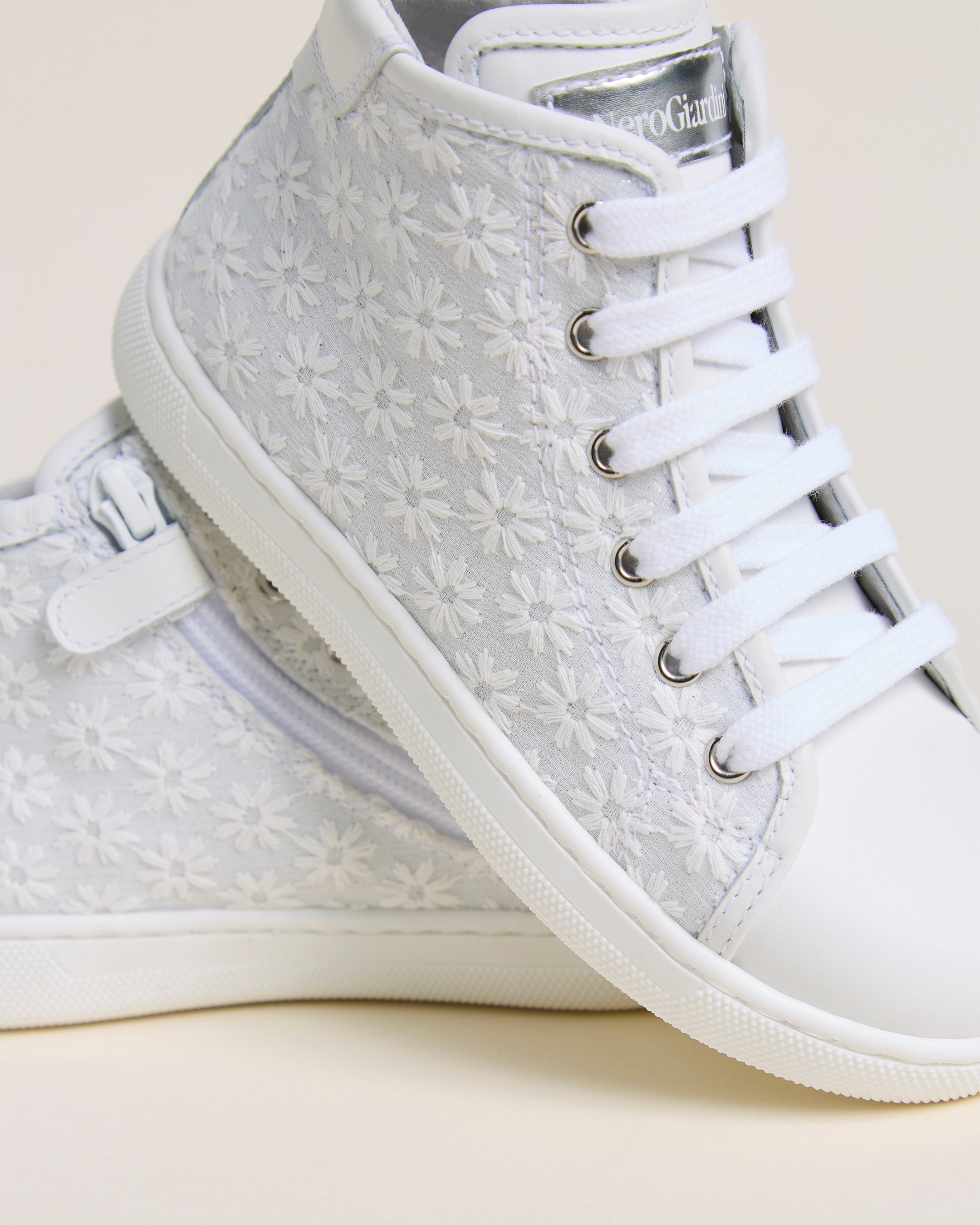Sneakers Junior voor Meisje in Textiel en Technisch Materiaal