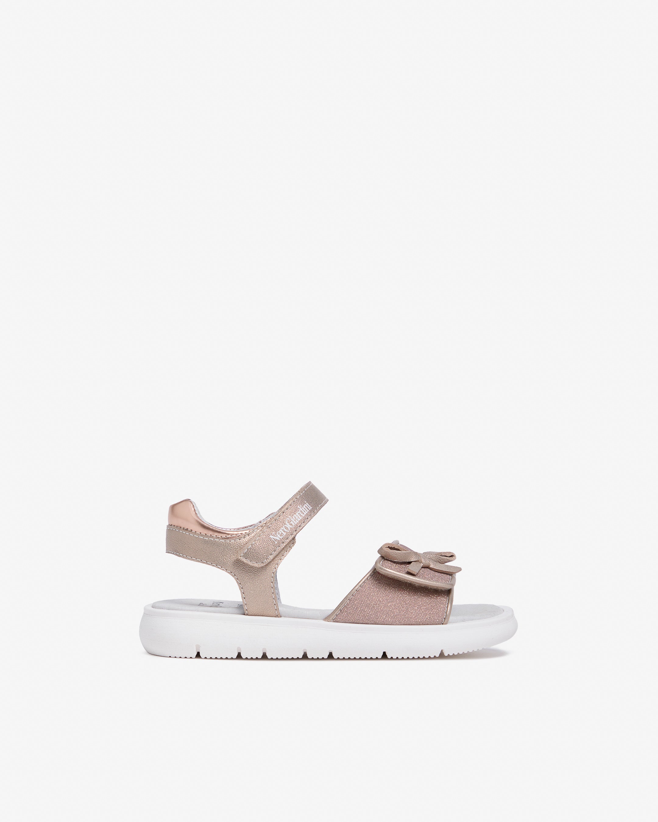 Junior Technical Fabric and Leather Sandals for Girls