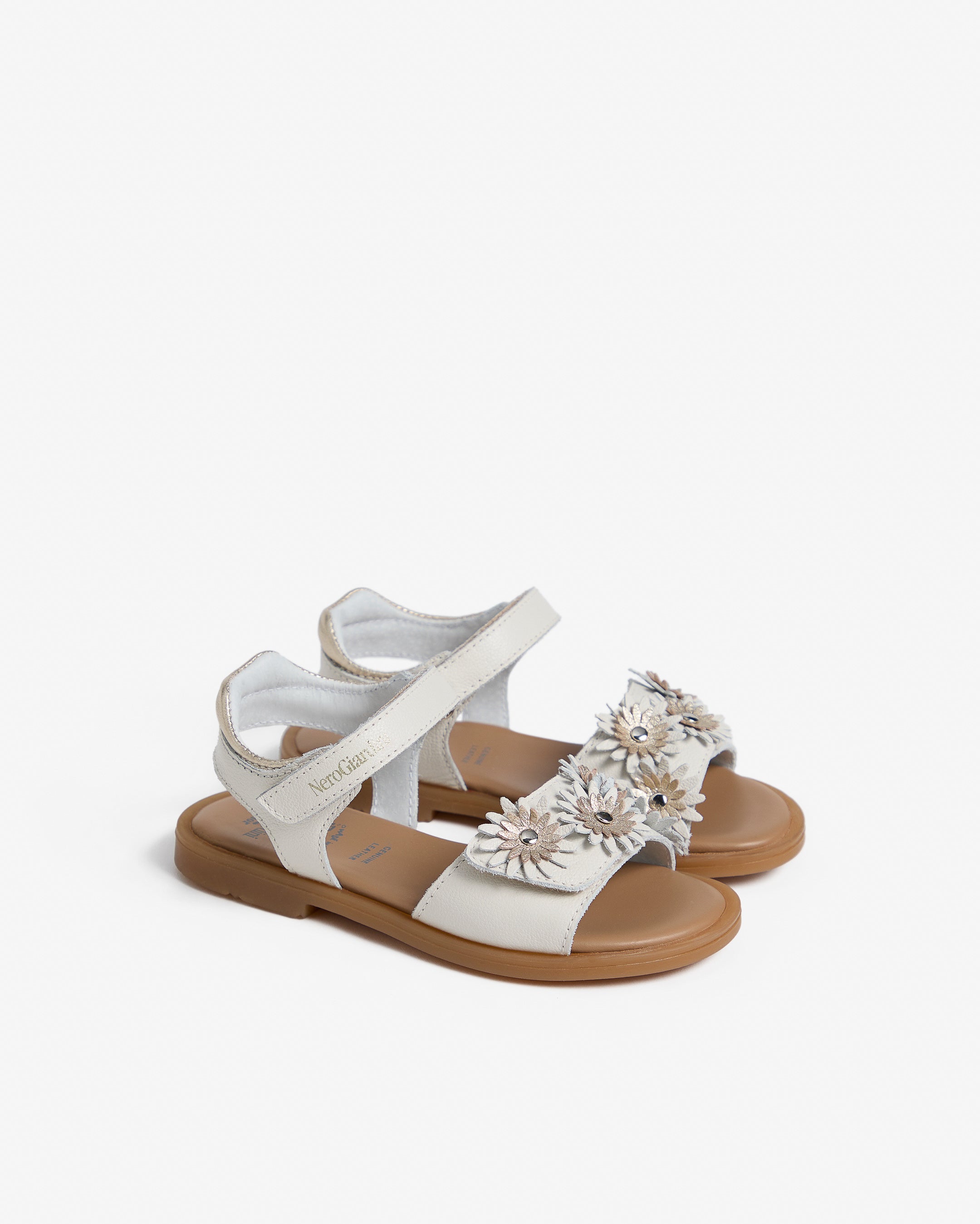 Sandalen Junior voor Meisje in Leder