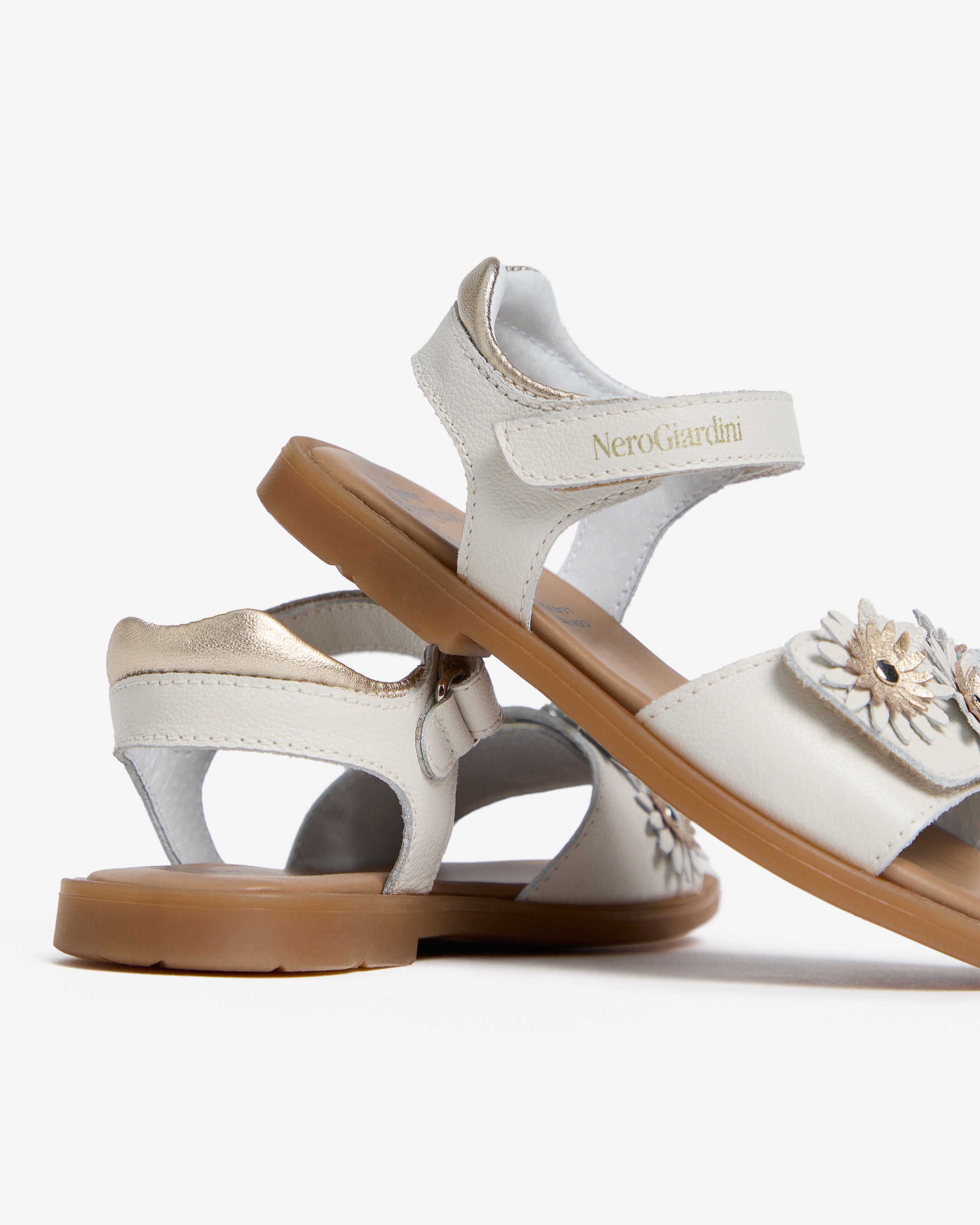 Sandalen Junior voor Meisje in Leder