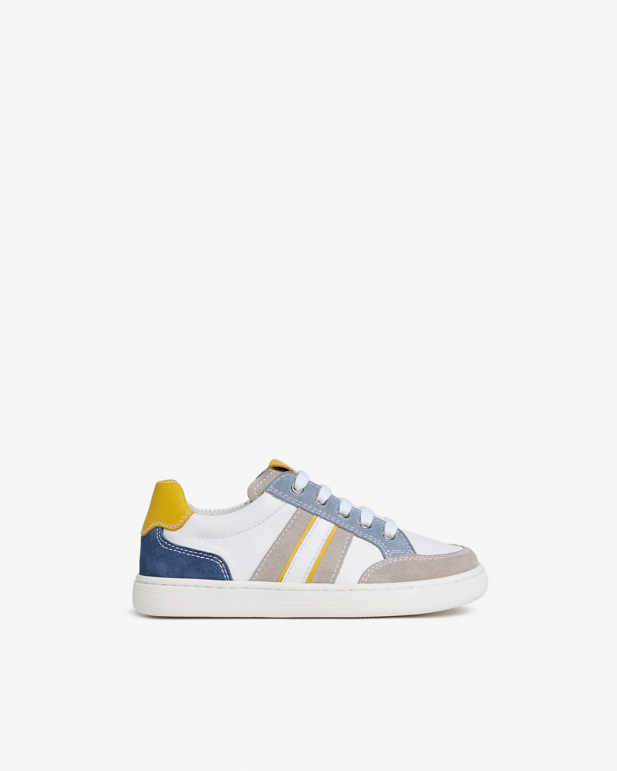 Sneakers Junior da Bambino in Pelle e Camoscio