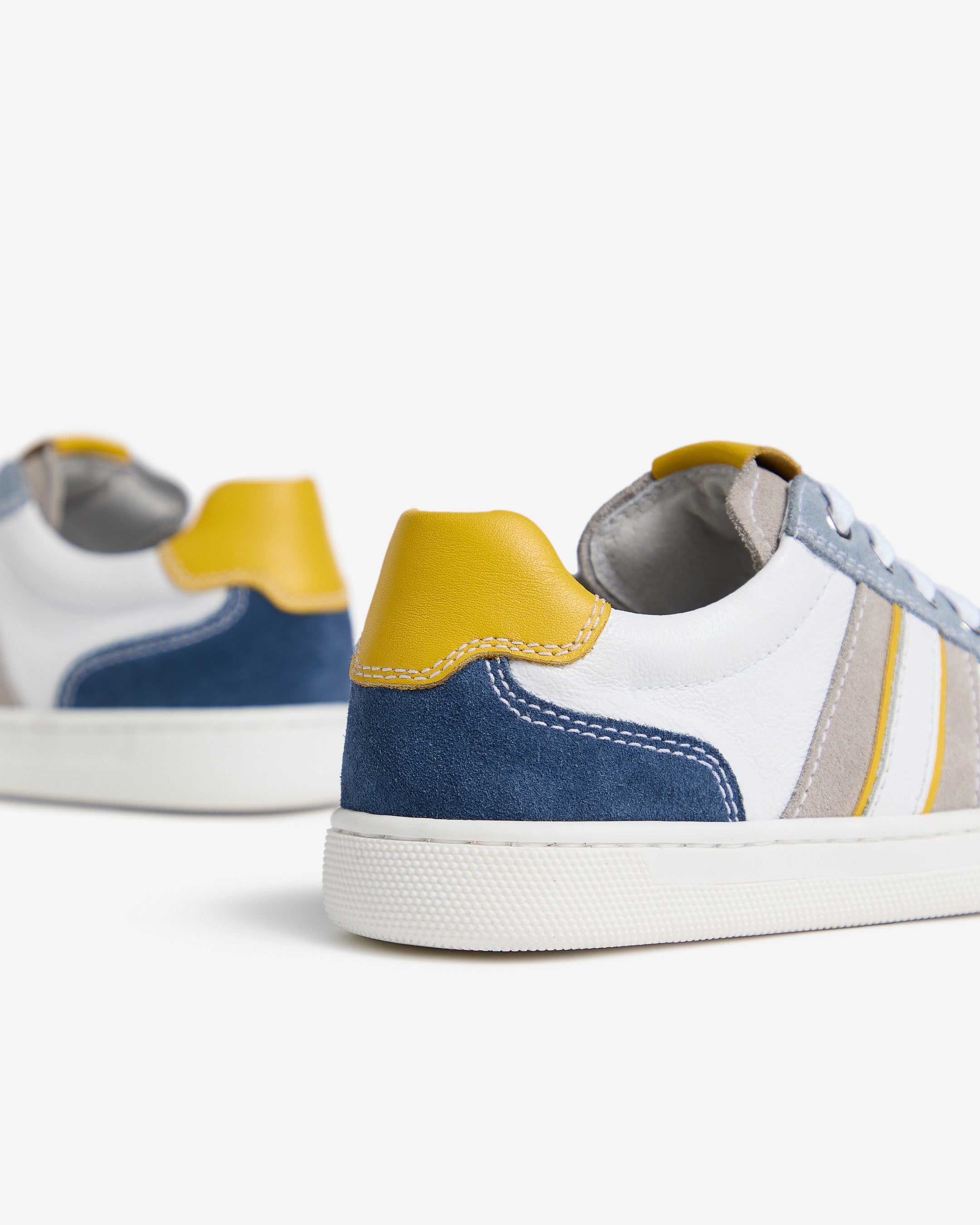 Sneakers Junior da Bambino in Pelle e Camoscio