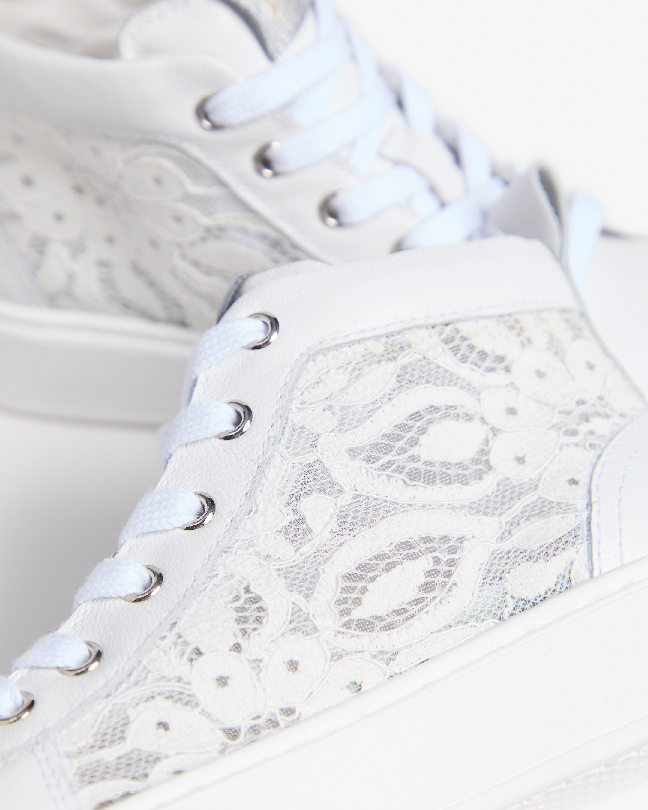 Teen Girls’ Fabric and Technical Material Sneakers