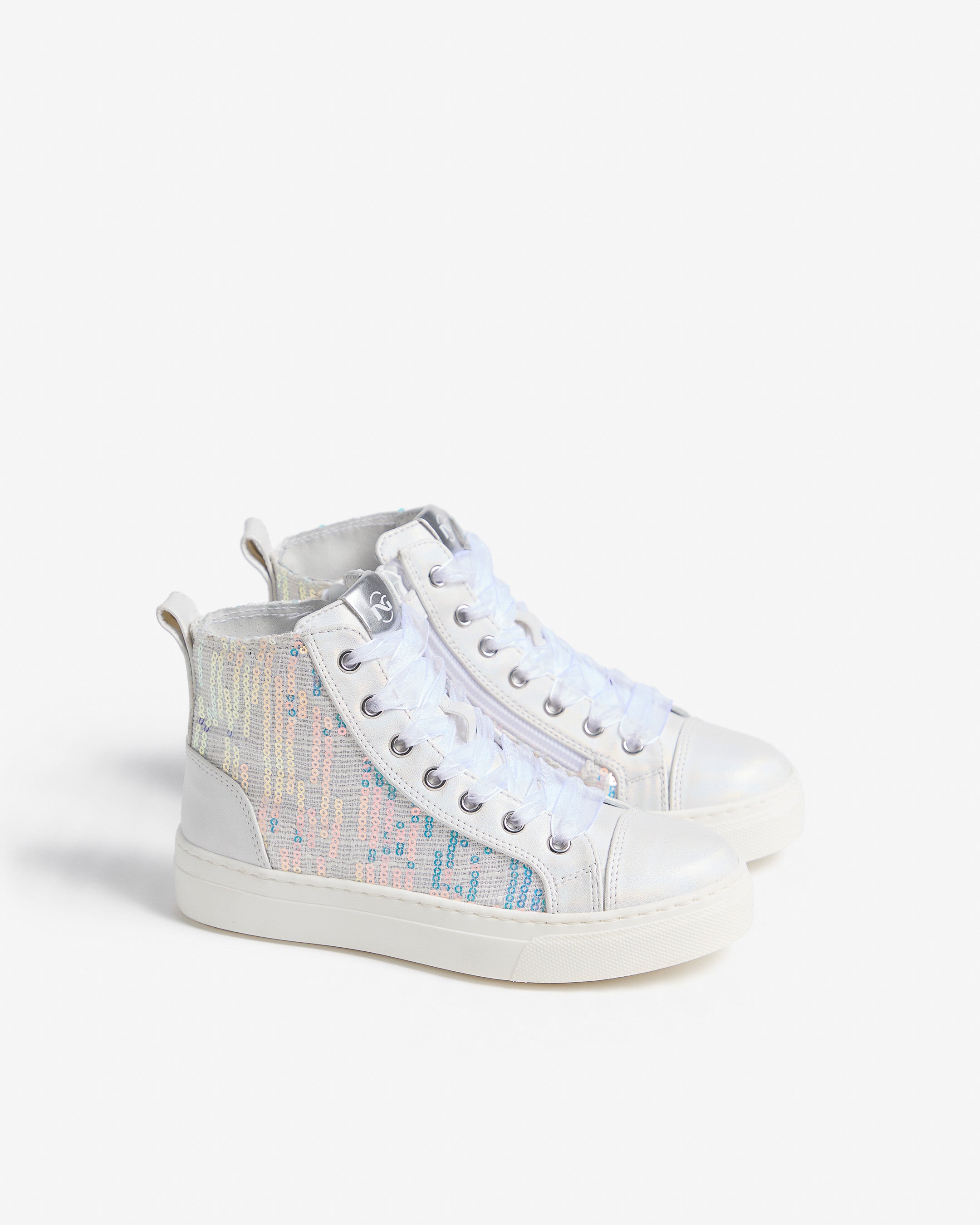 Sneakers Teens pour Fille en Tissu et Matière Technique