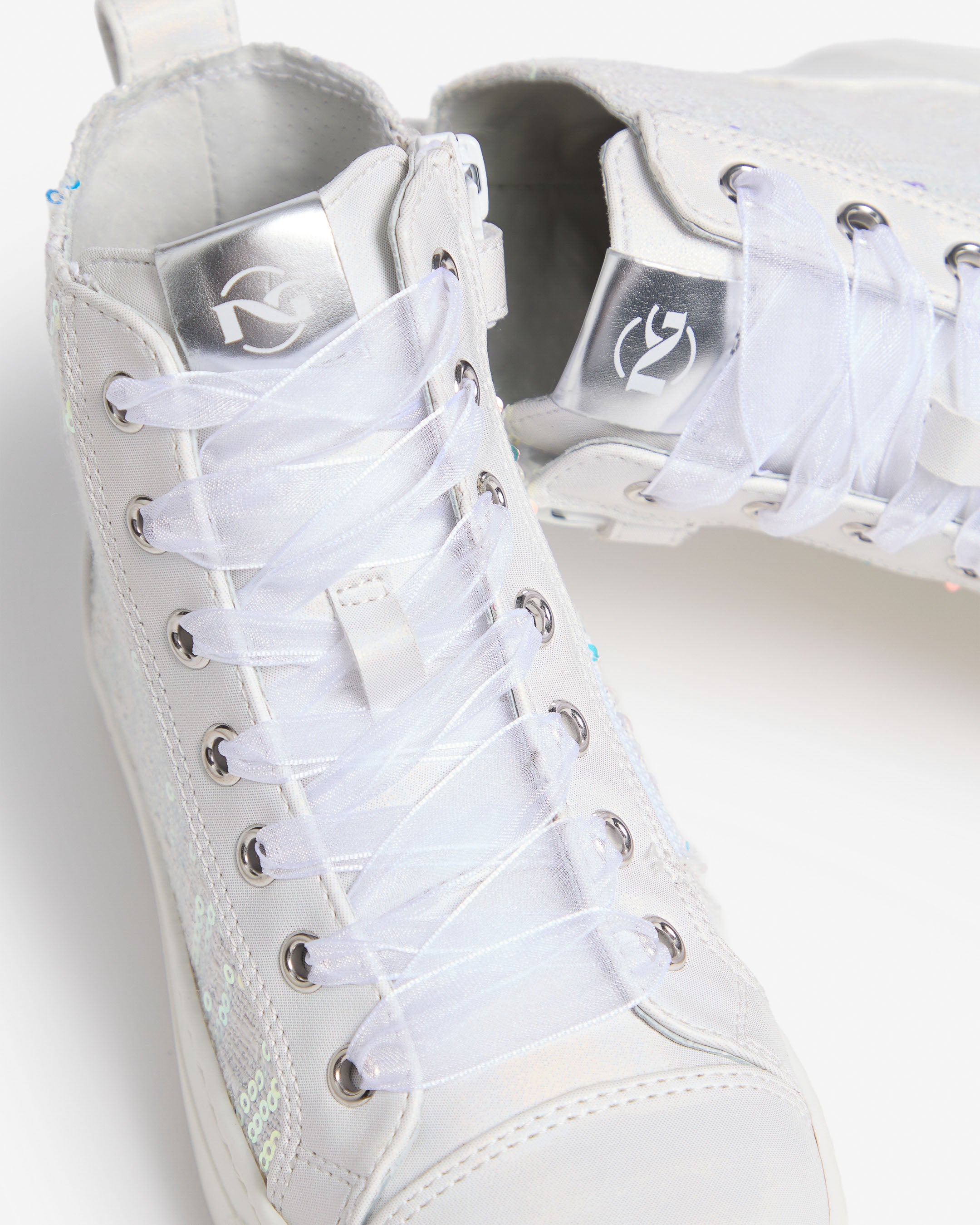 Sneakers Teens pour Fille en Tissu et Matière Technique