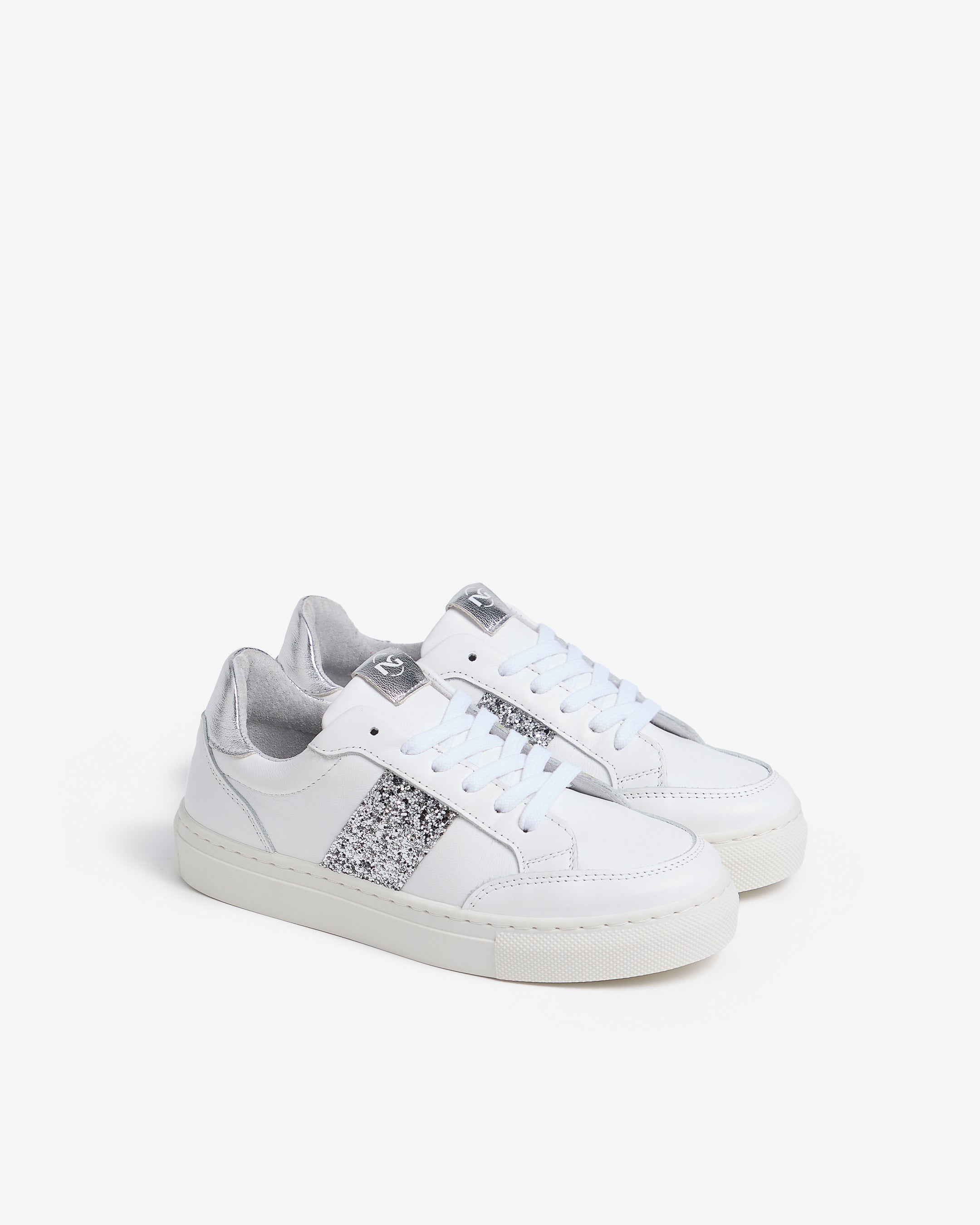 Sneakers Teen pour Fille en Cuir et Matière Technique