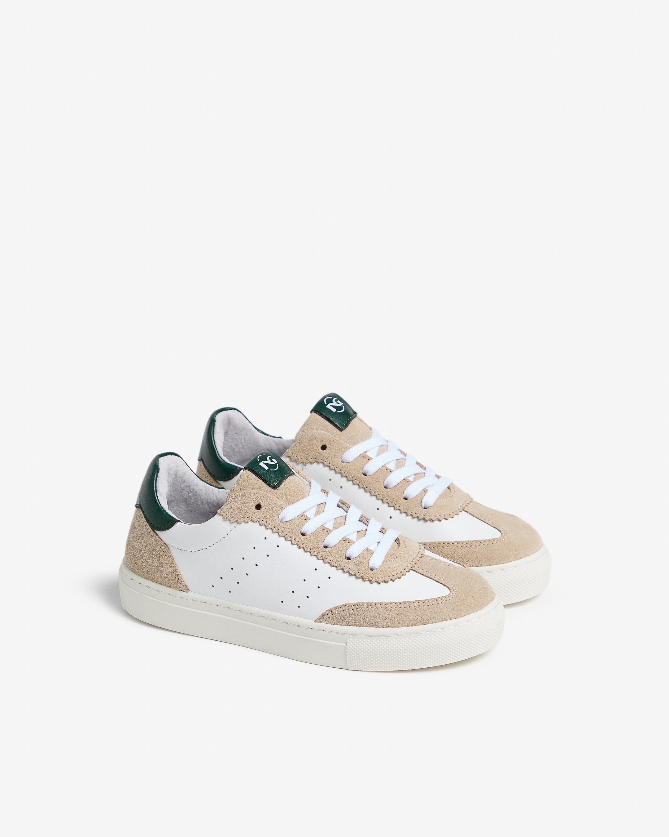 Sneakers Teens para Chicos de Gamuza y Material Técnico