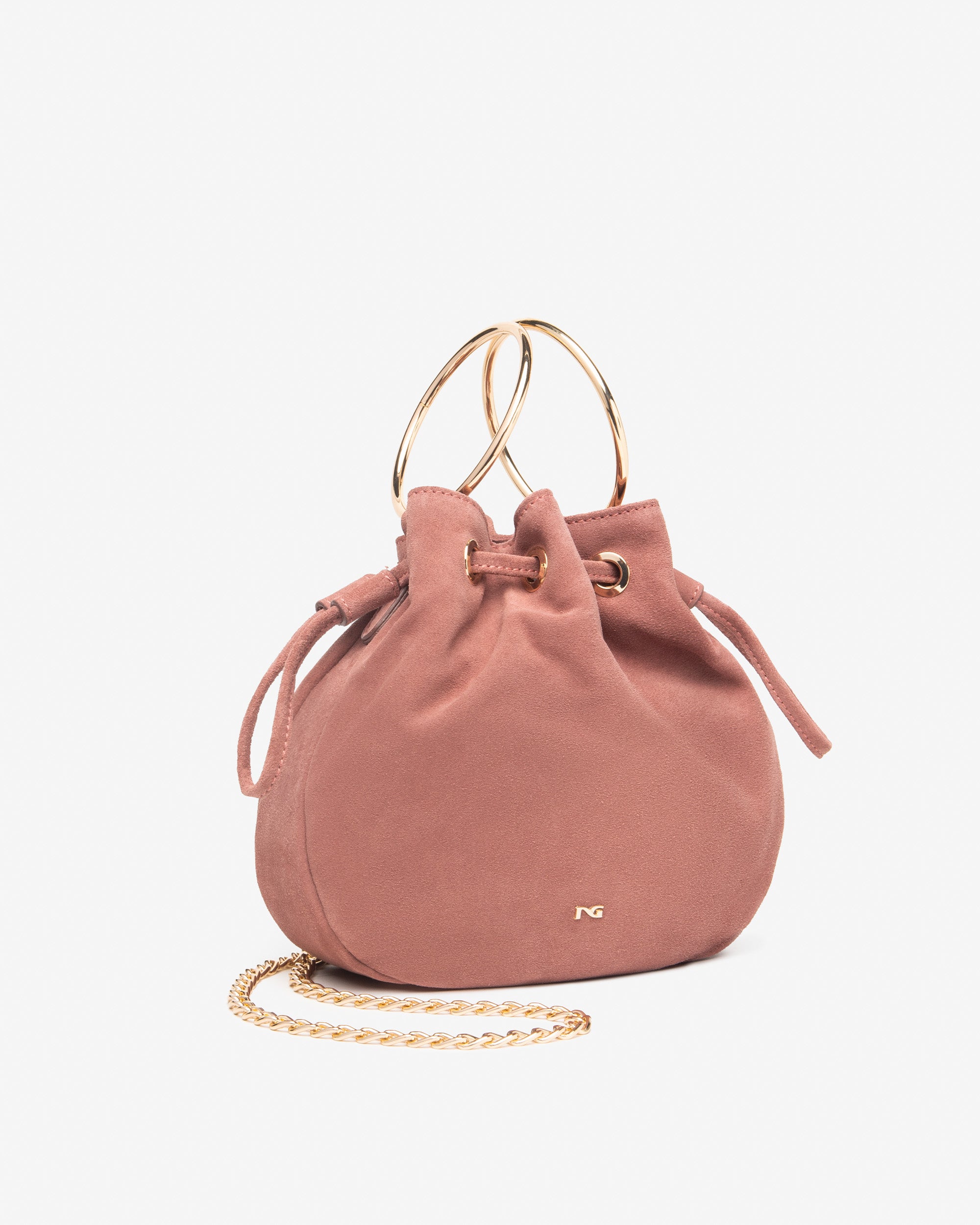 Sac Seau pour Femme en Cuir velours