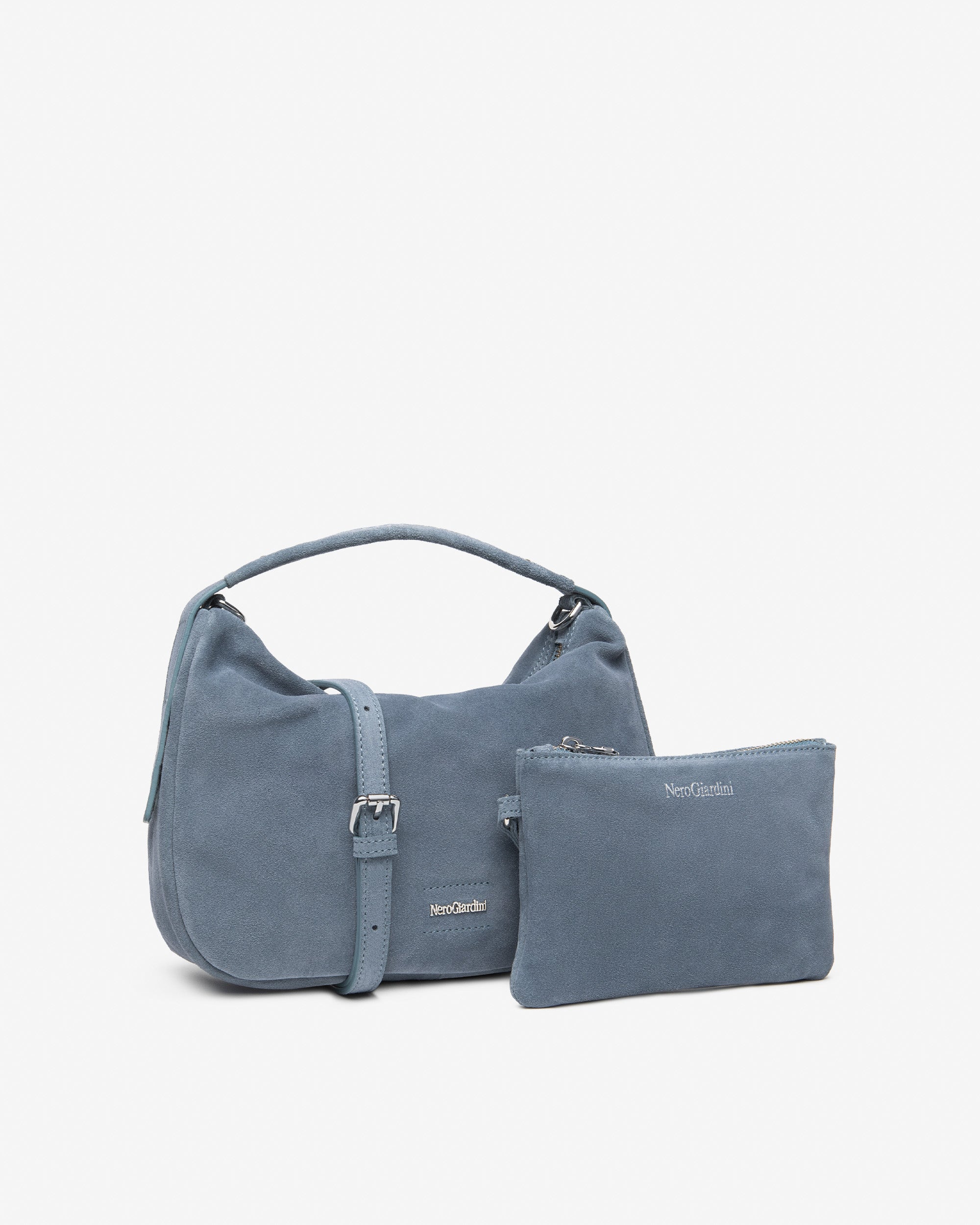 Besace pour Femme en Cuir Velours