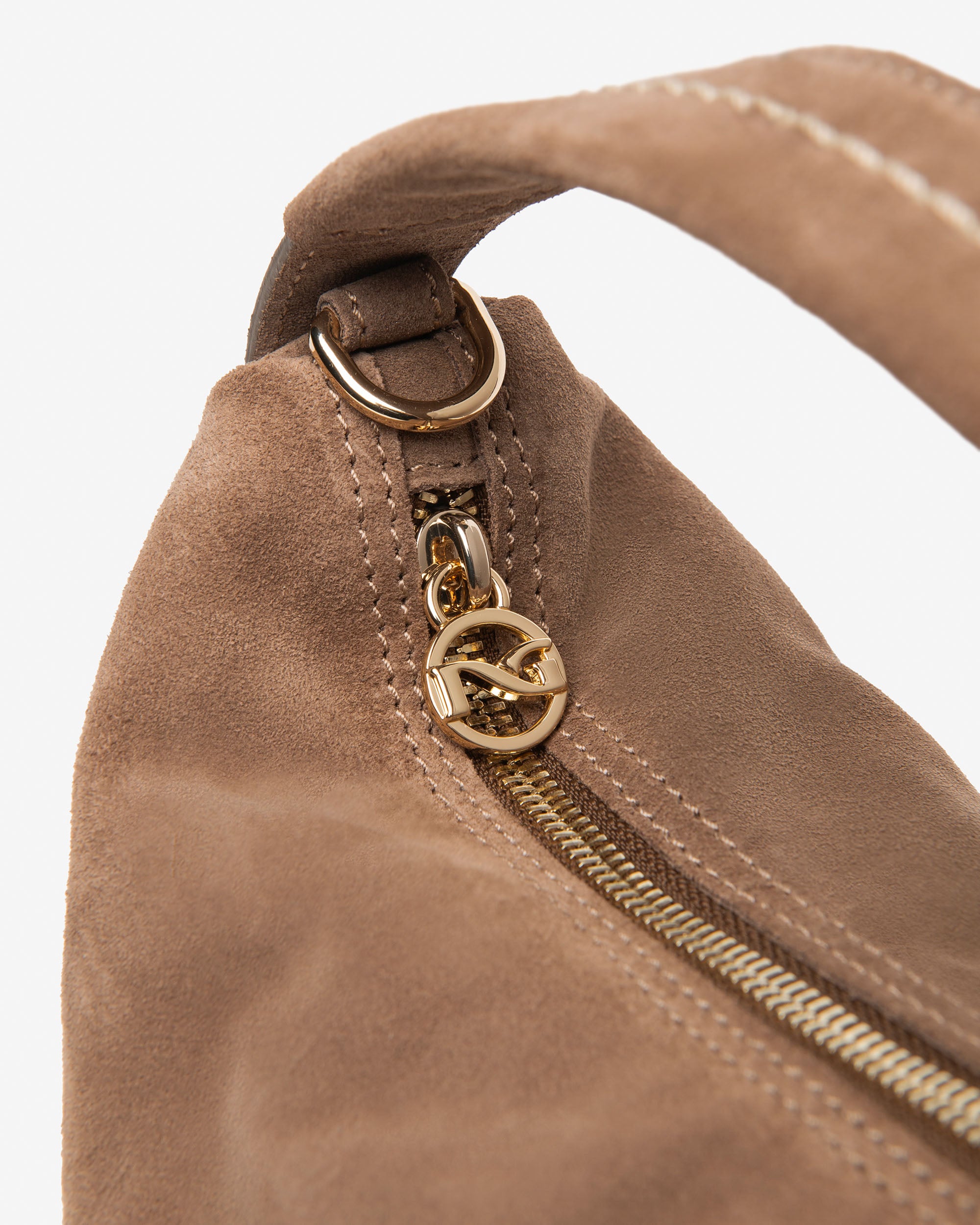 Besace pour Femme en Cuir Velours
