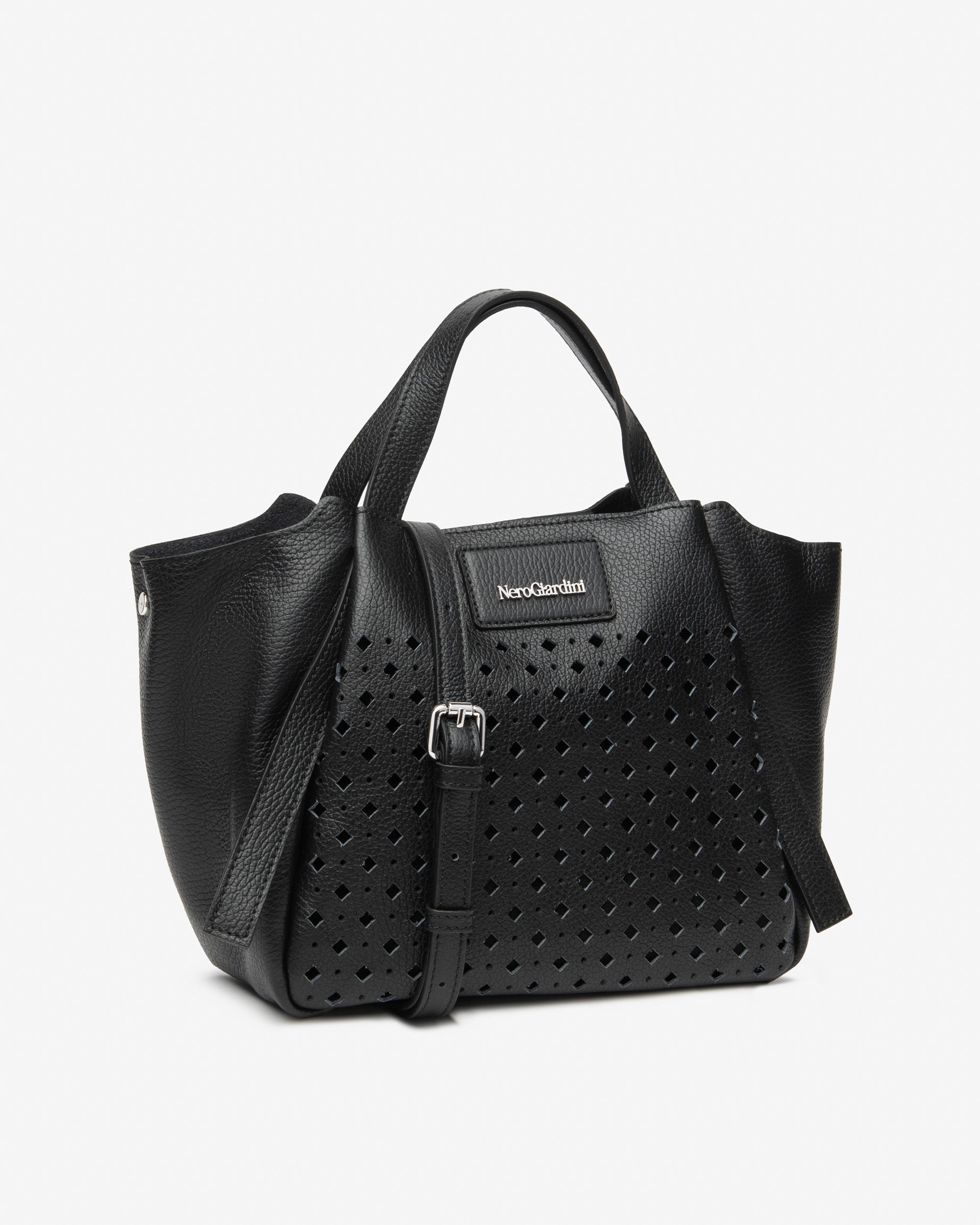 Schultertasche für Damen aus Leder