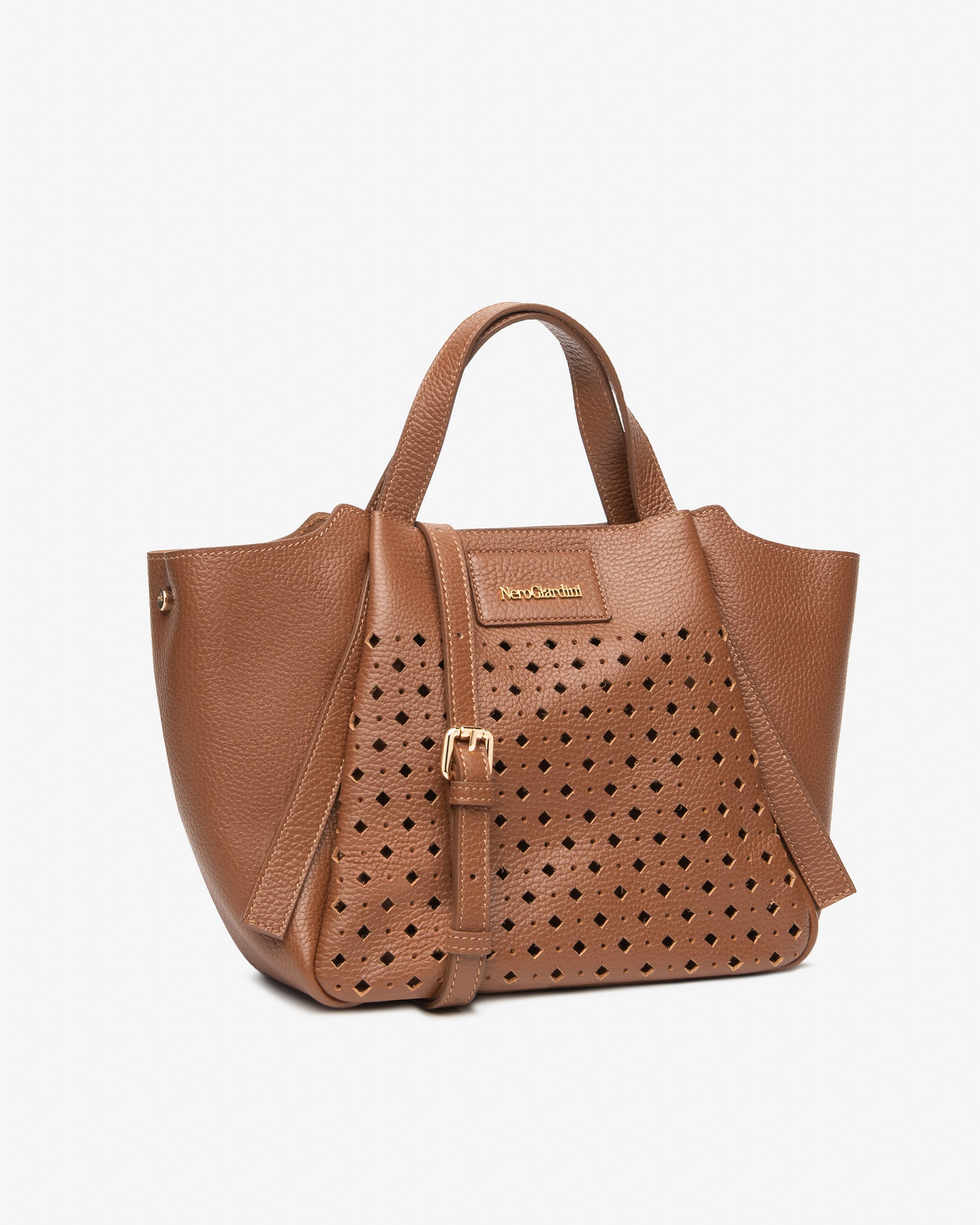 Schultertasche für Damen aus Leder