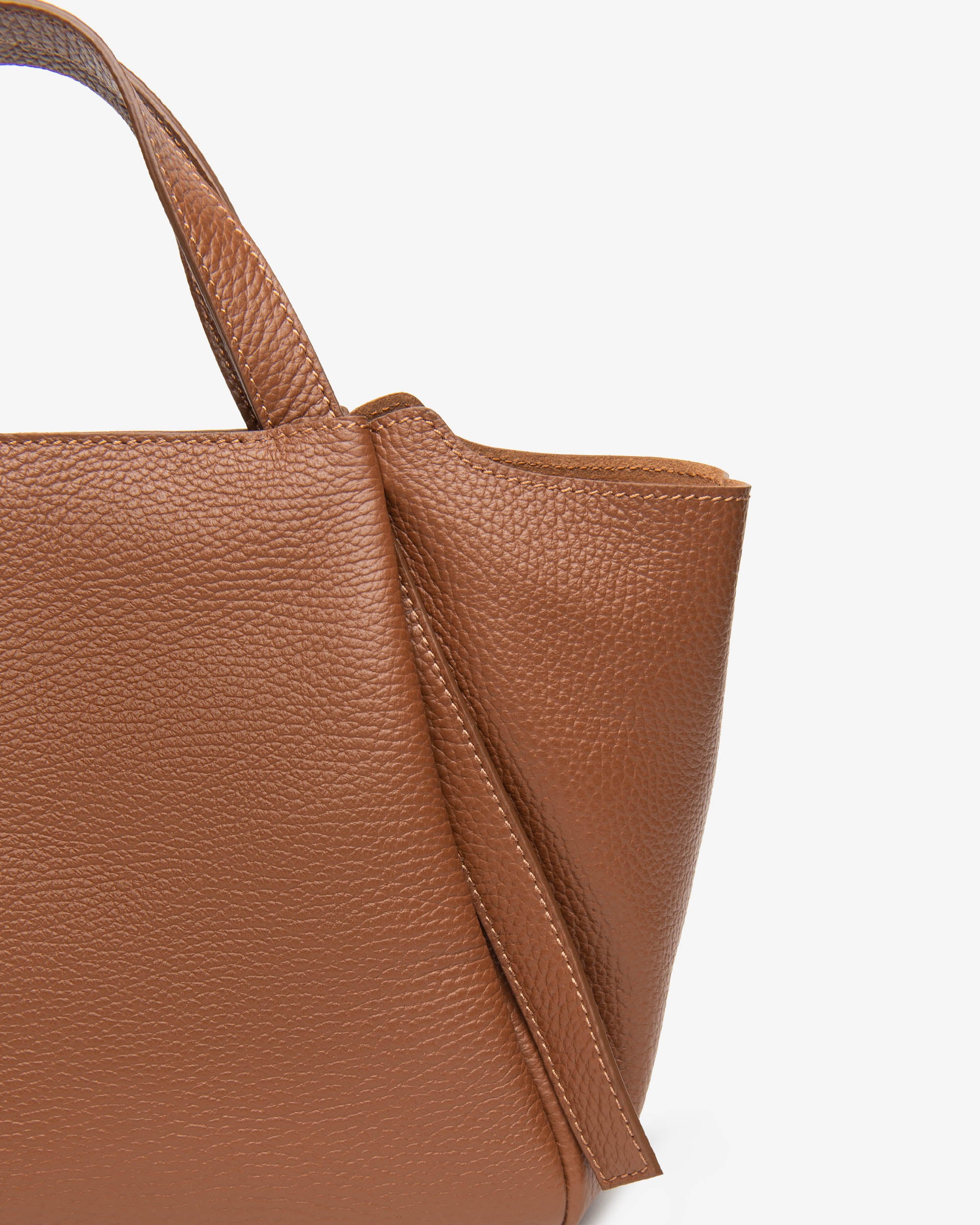 Schultertasche für Damen aus Leder