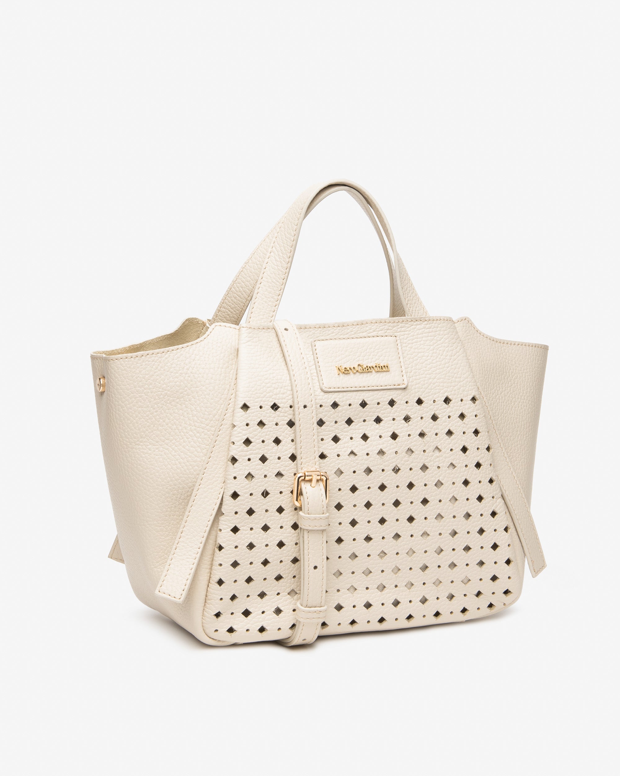 Schultertasche für Damen aus Leder