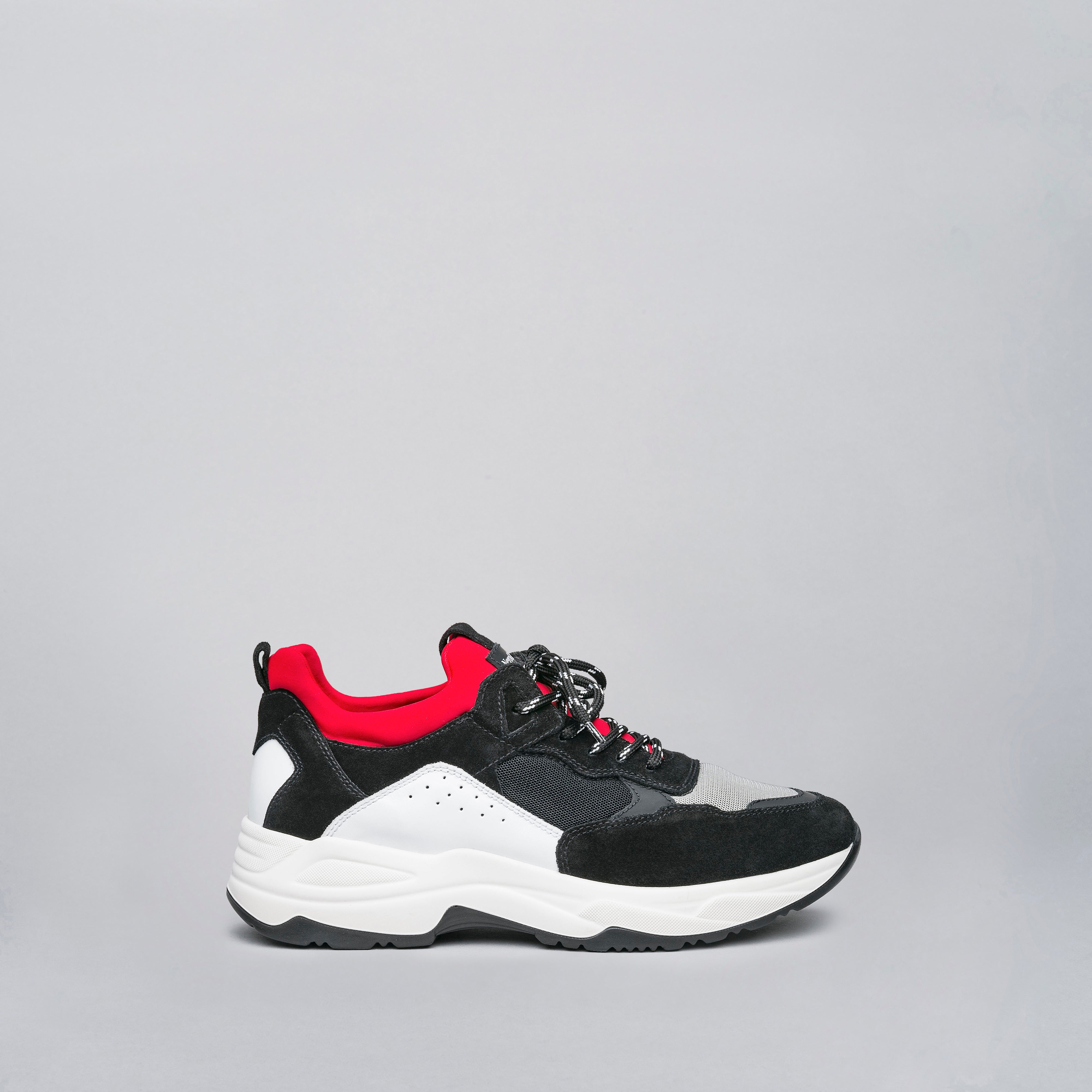 Sneakers Uomo in Pelle e Camoscio