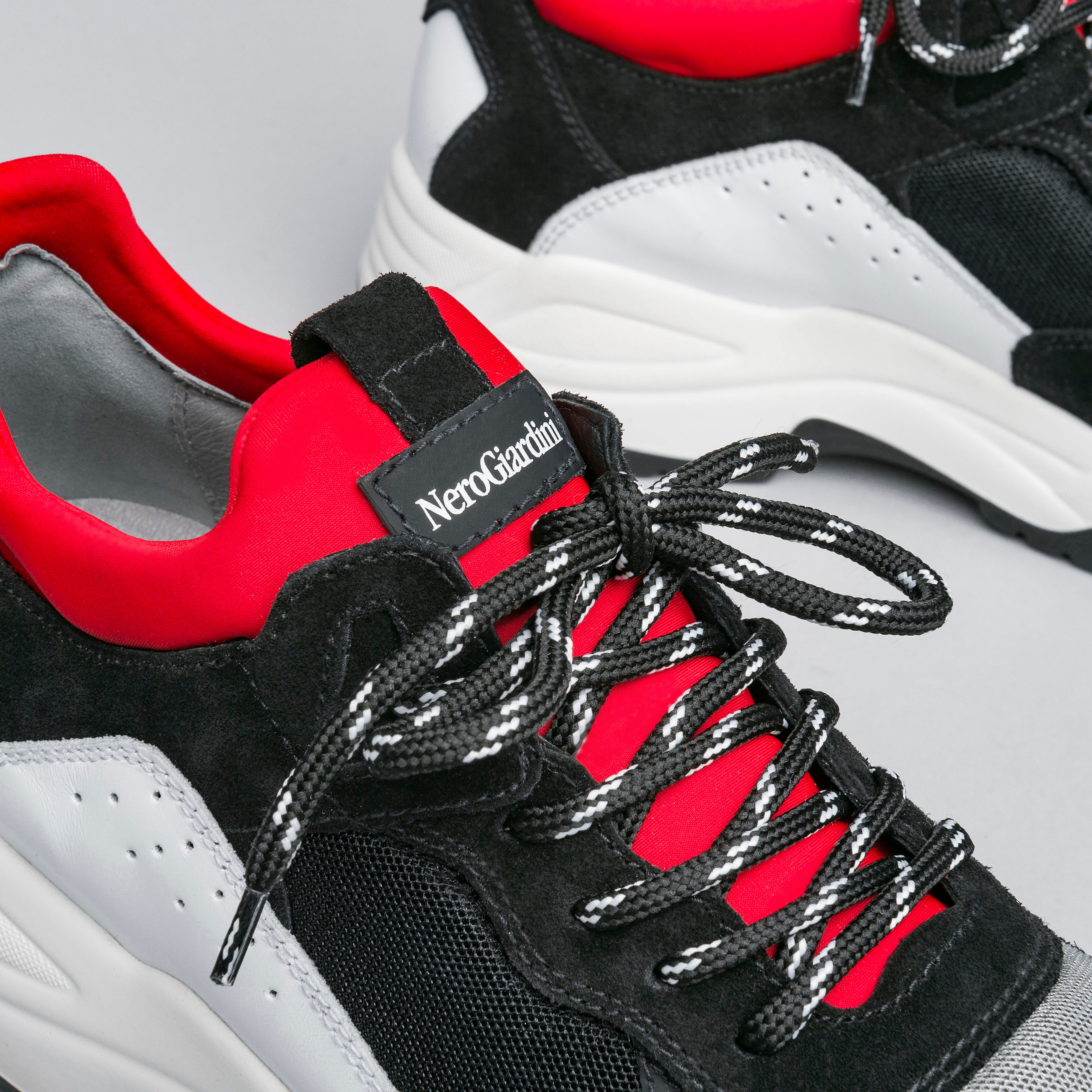 Sneakers Uomo in Pelle e Camoscio